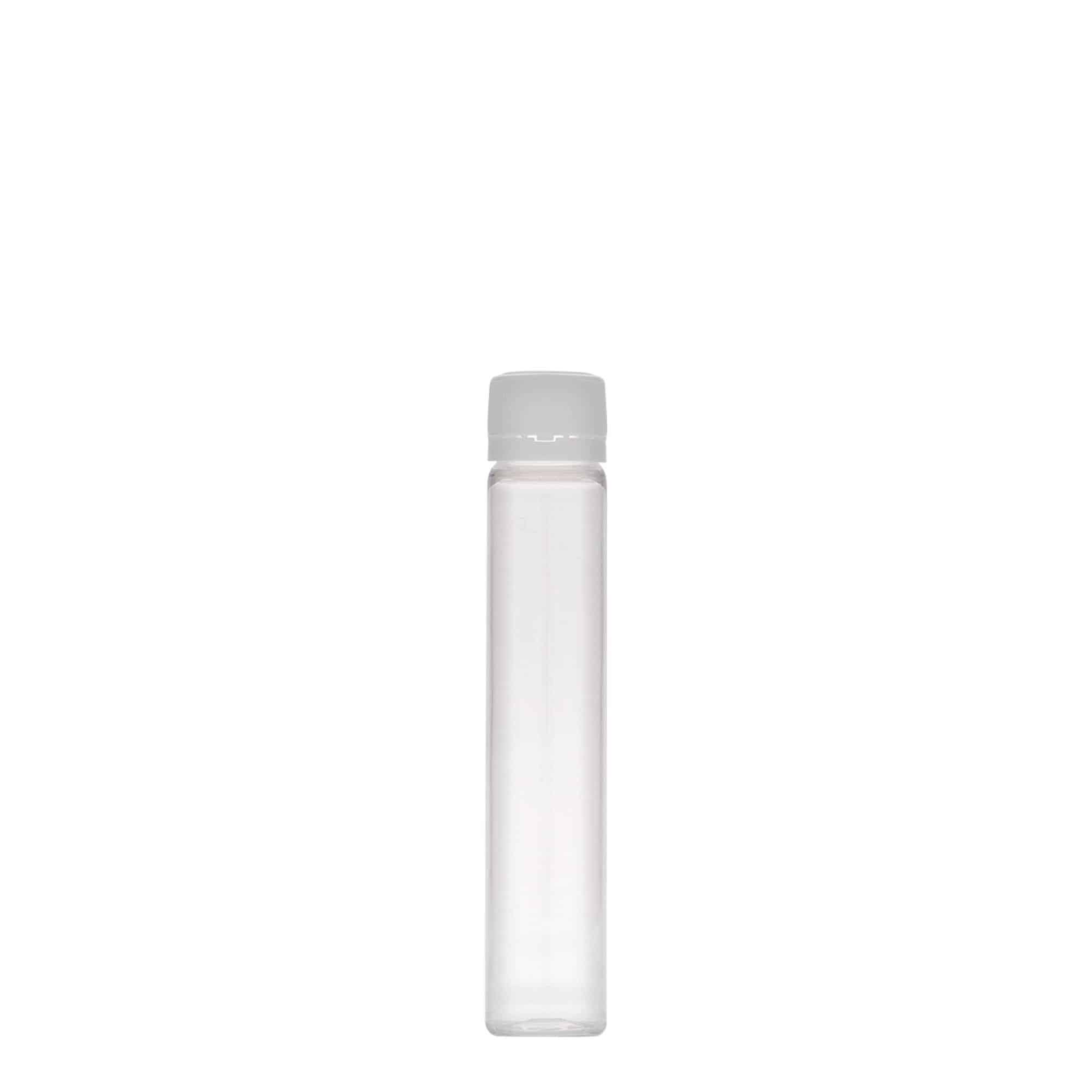 25 ml PET-rör, plast, öppning: skruvlock