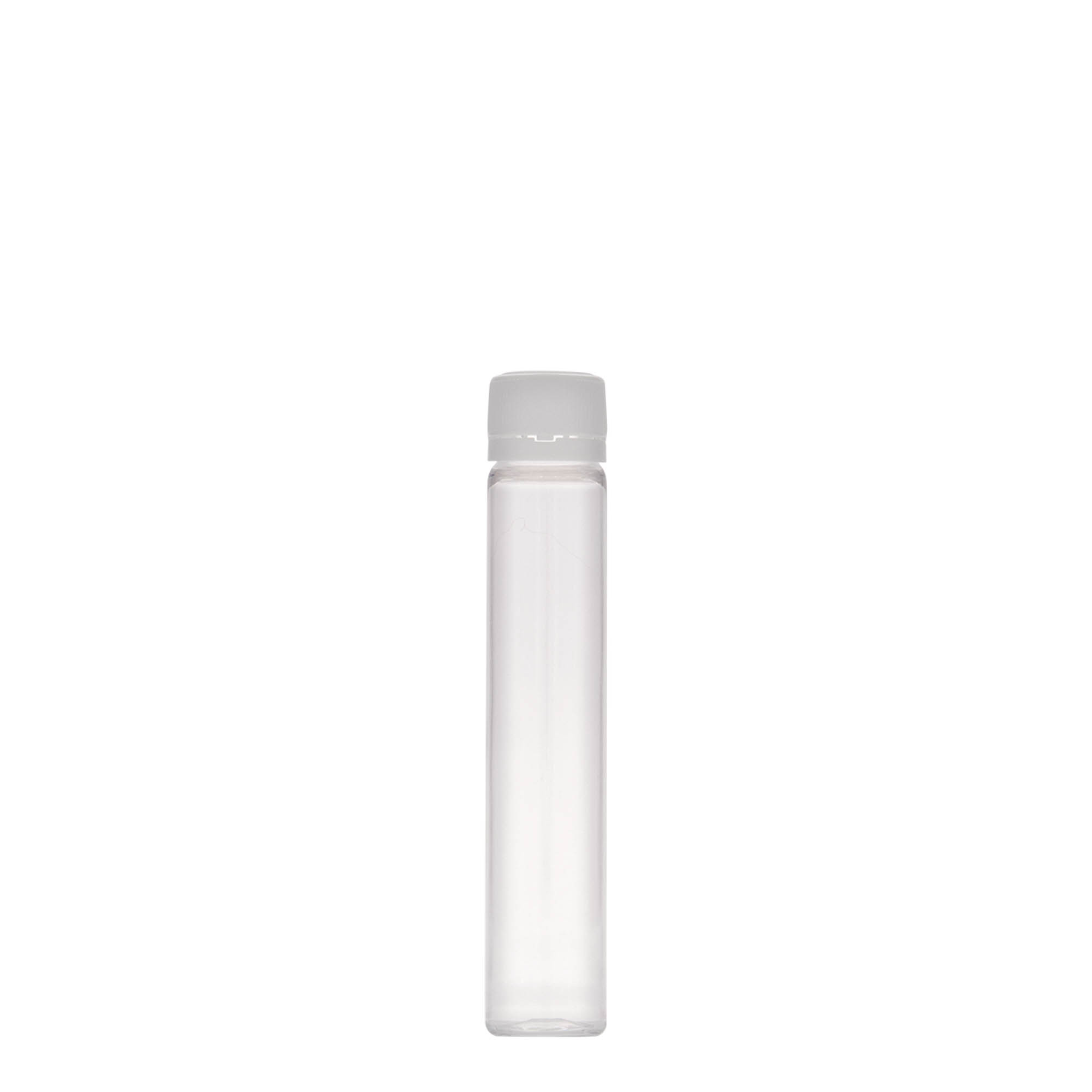 25 ml PET-rör, plast, öppning: skruvlock