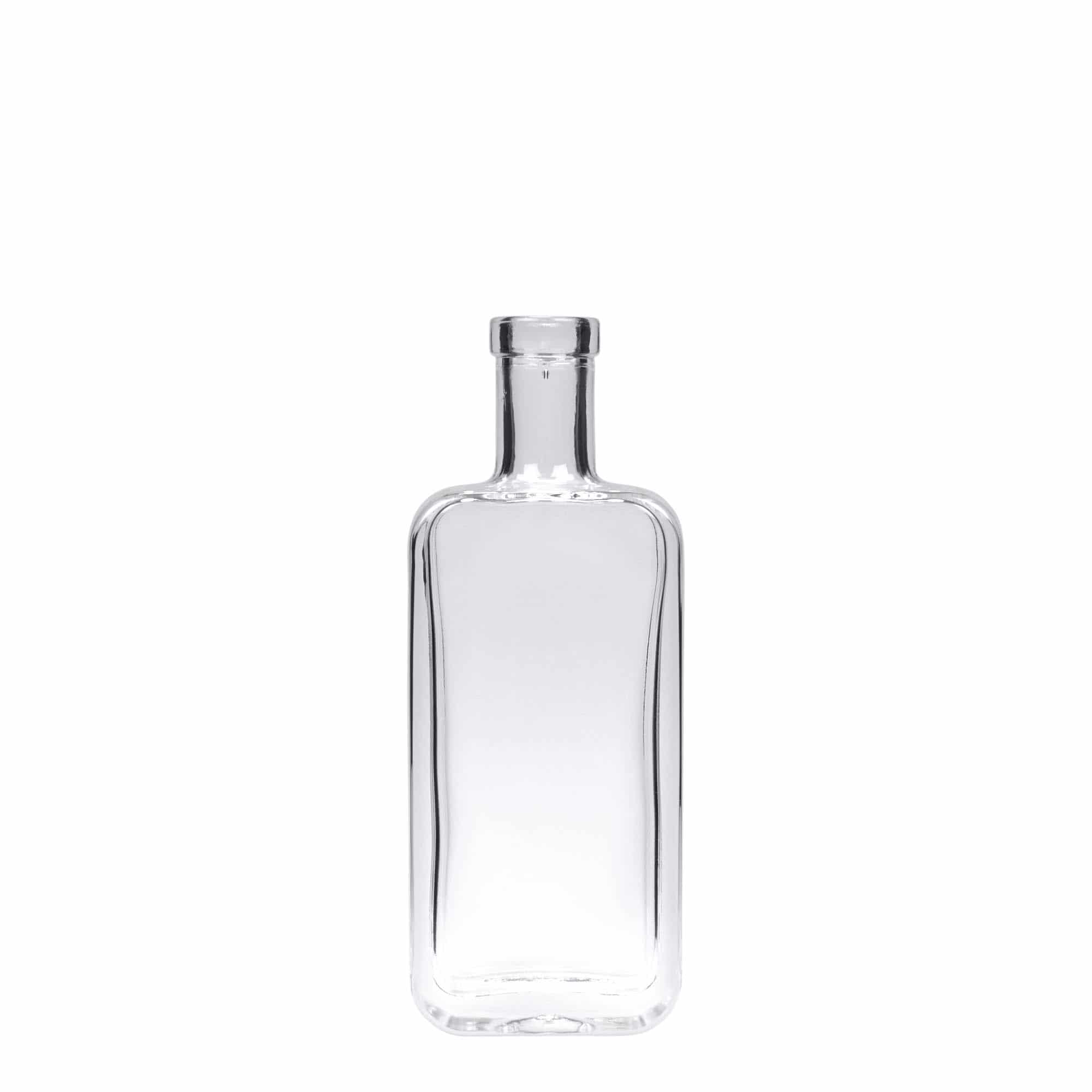 100 ml glasflaska 'Nice', rektangulär, mynning: kork 100 ml glasflaska 'Nice', rektangulär, mynning: kork