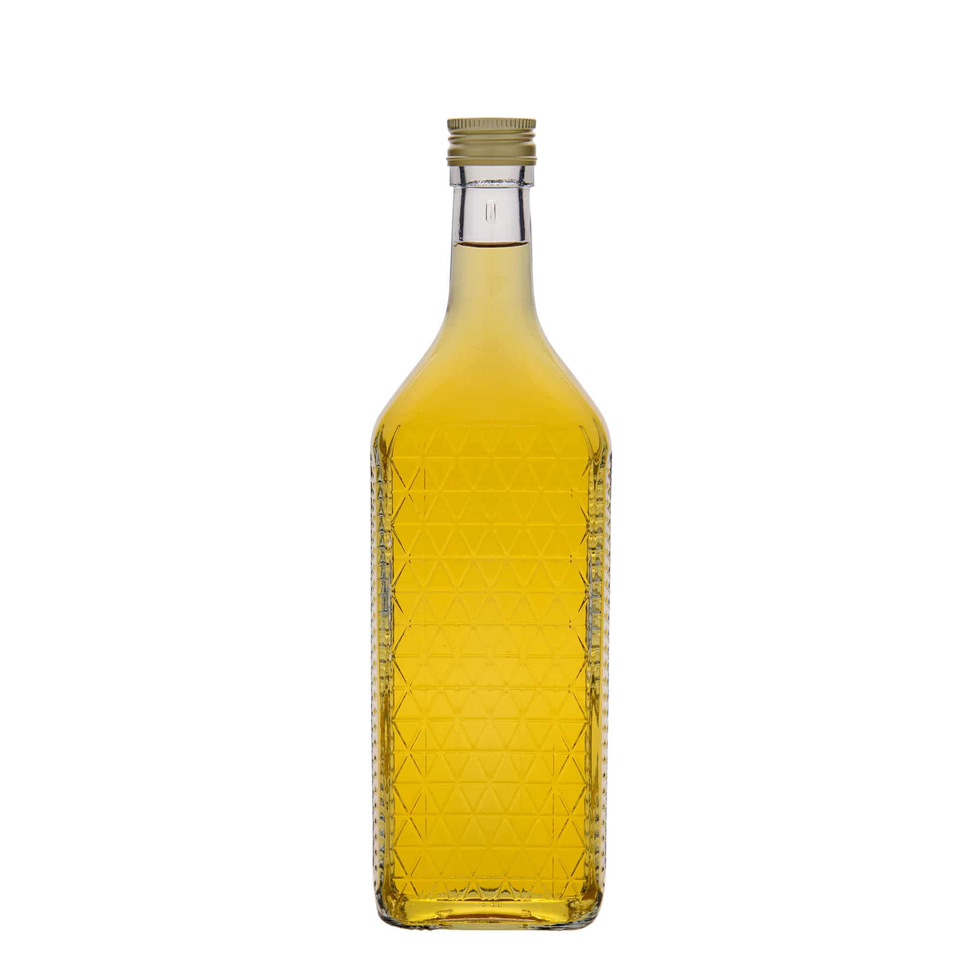 700 ml glasflaska 'Caruso', rektangulär, mynning: PP 31,5