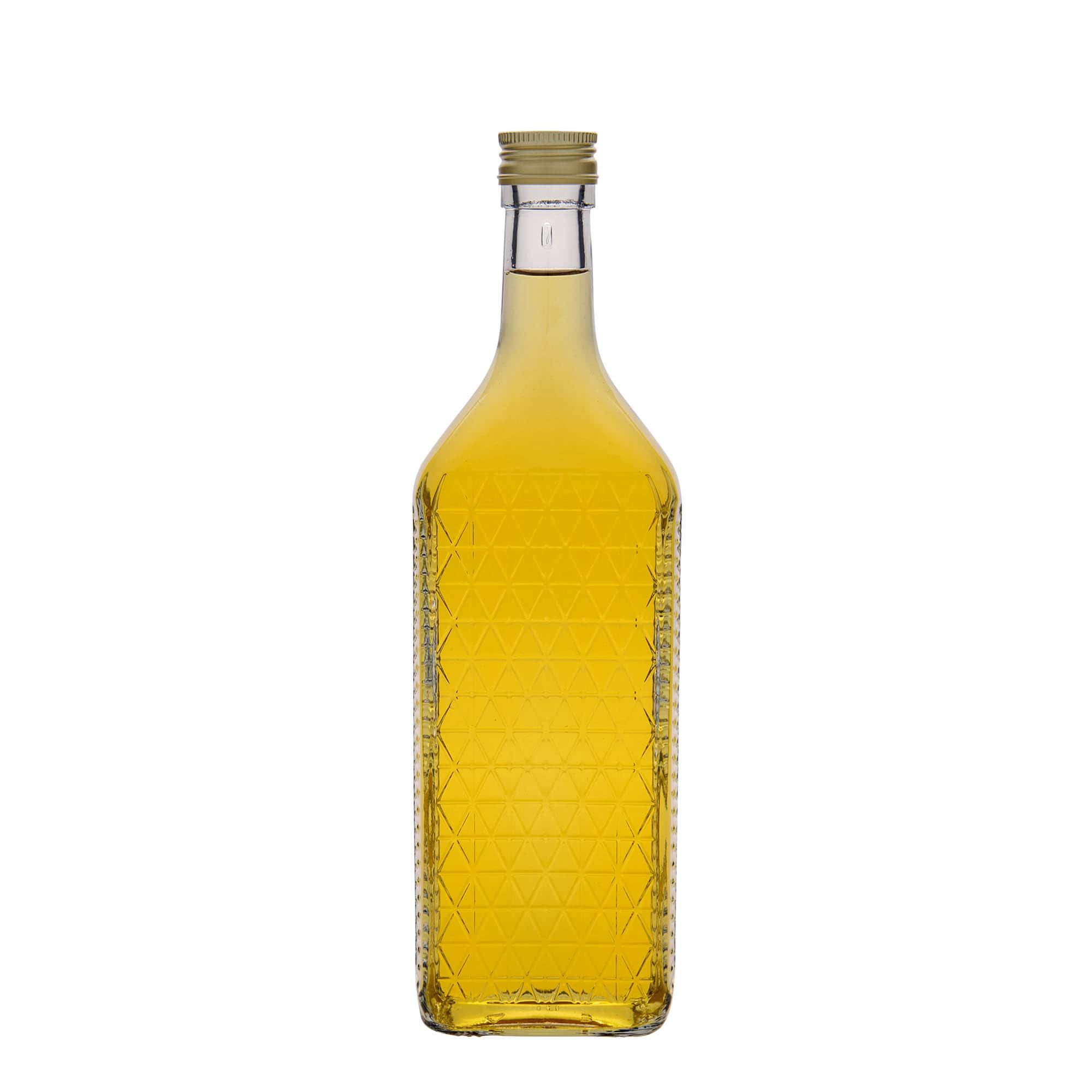 700 ml glasflaska 'Caruso', rektangulär, mynning: PP 31,5