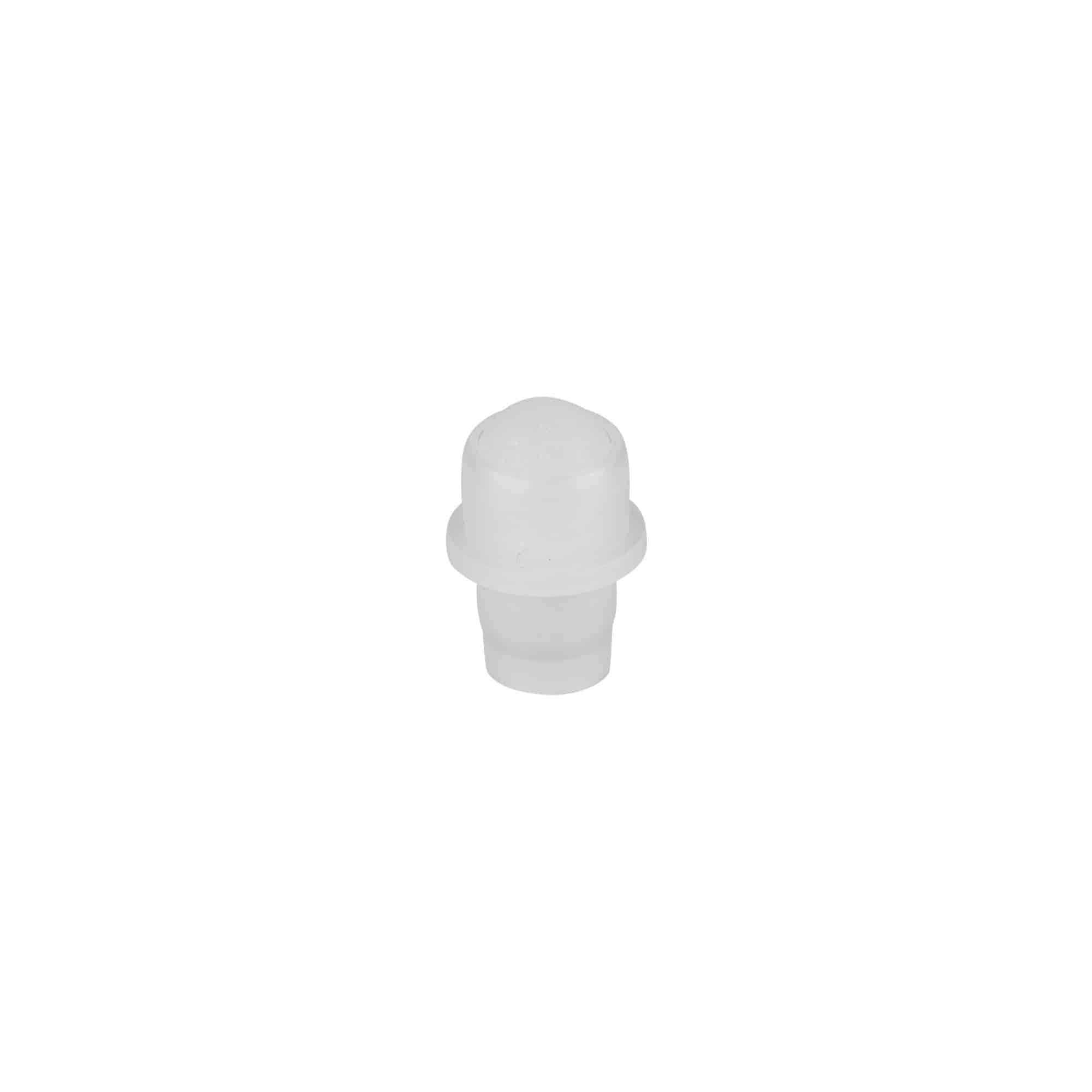 Insats för 10 ml roll-on-flaska, LDPE-plast, naturfärgad