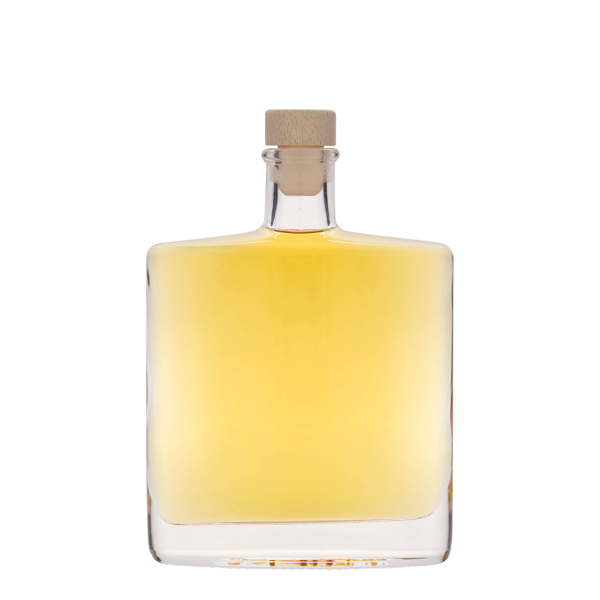 350 ml glasflaska 'Zorbas', oval, öppning: kork