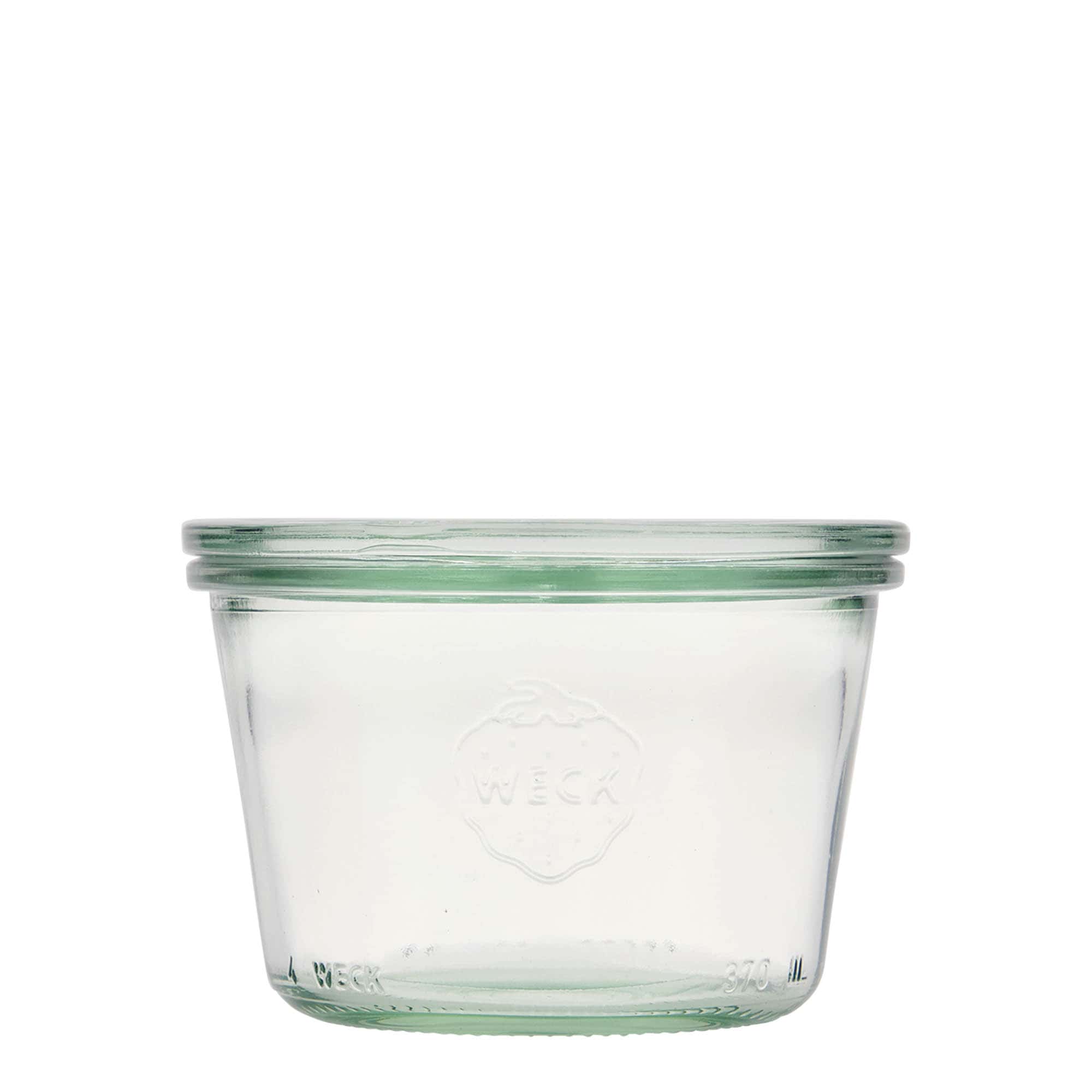 370 ml WECK cylindrisk burk, mynning: rund kant 370 ml WECK cylindrisk burk, mynning: rund kant
