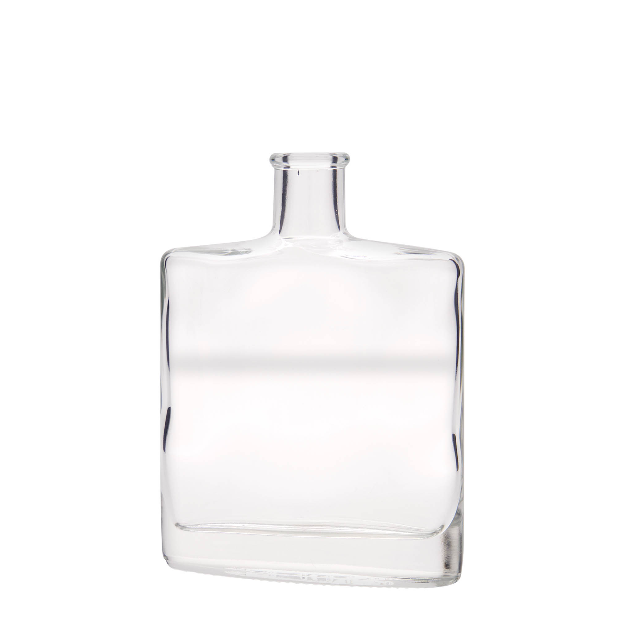 350 ml glasflaska 'Zorbas', oval, öppning: kork