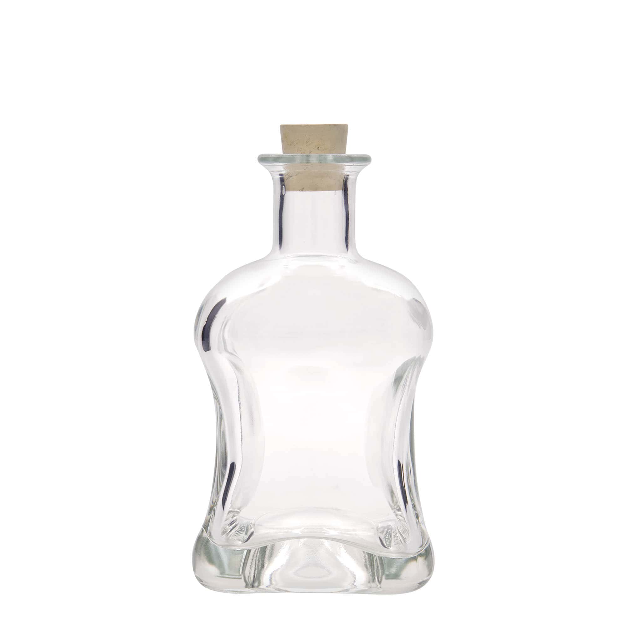 500 ml glasflaska 'Dublin', kvadratisk, öppning: kork