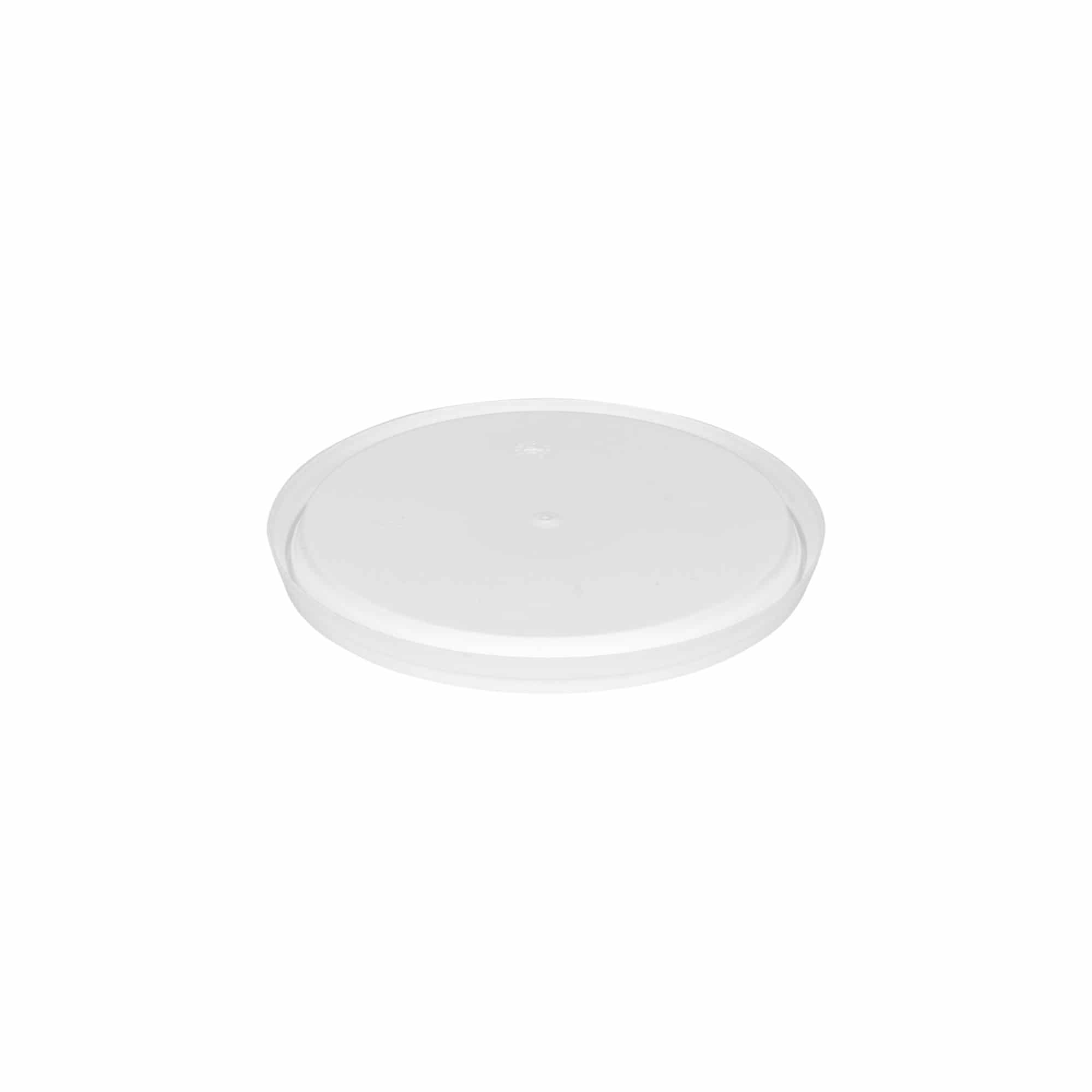 Lock för 0,6 l hink, PP-plast, vit