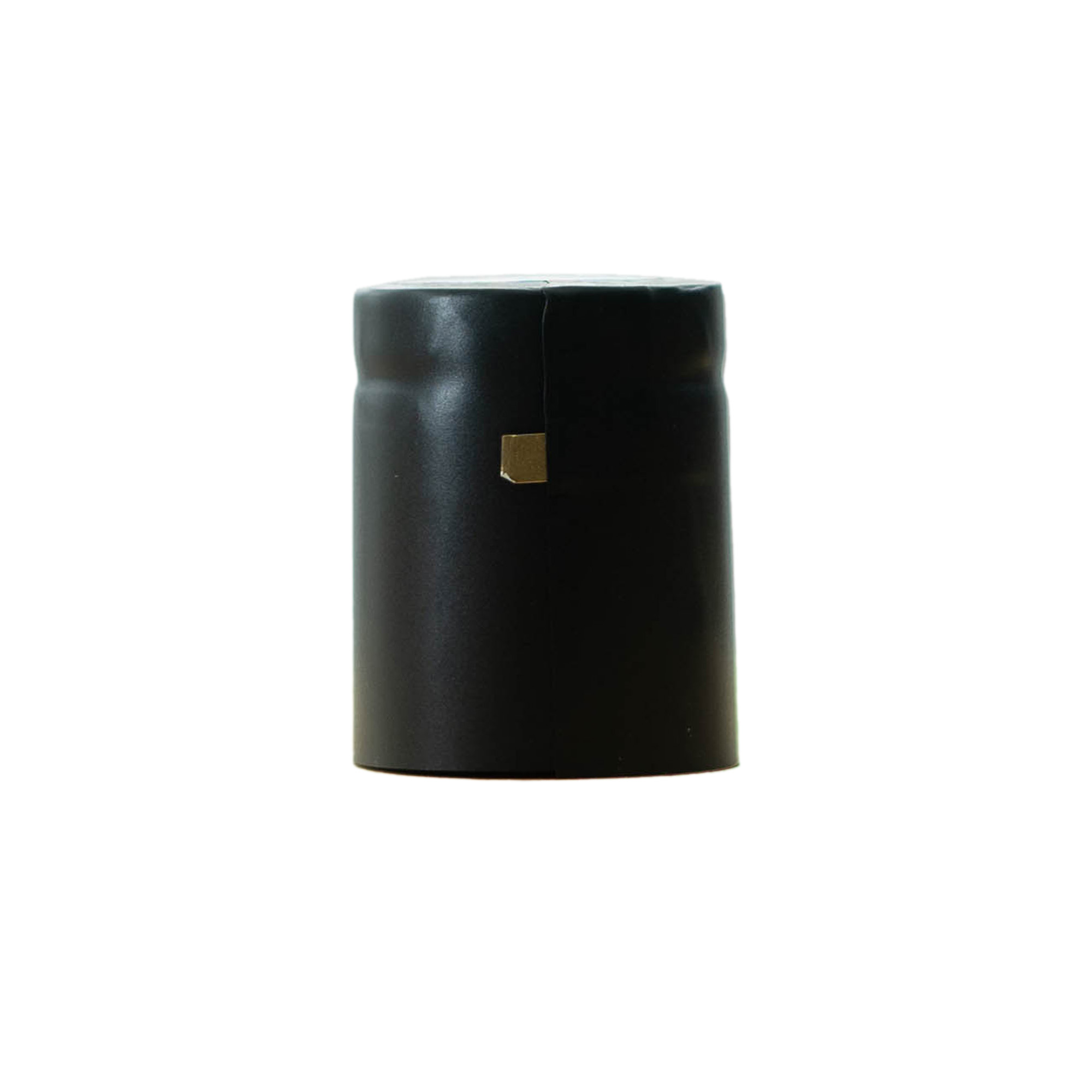 Krympkapsel 32x41, PVC-plast, svart Krympkapsel 32x41, PVC-plast, svart