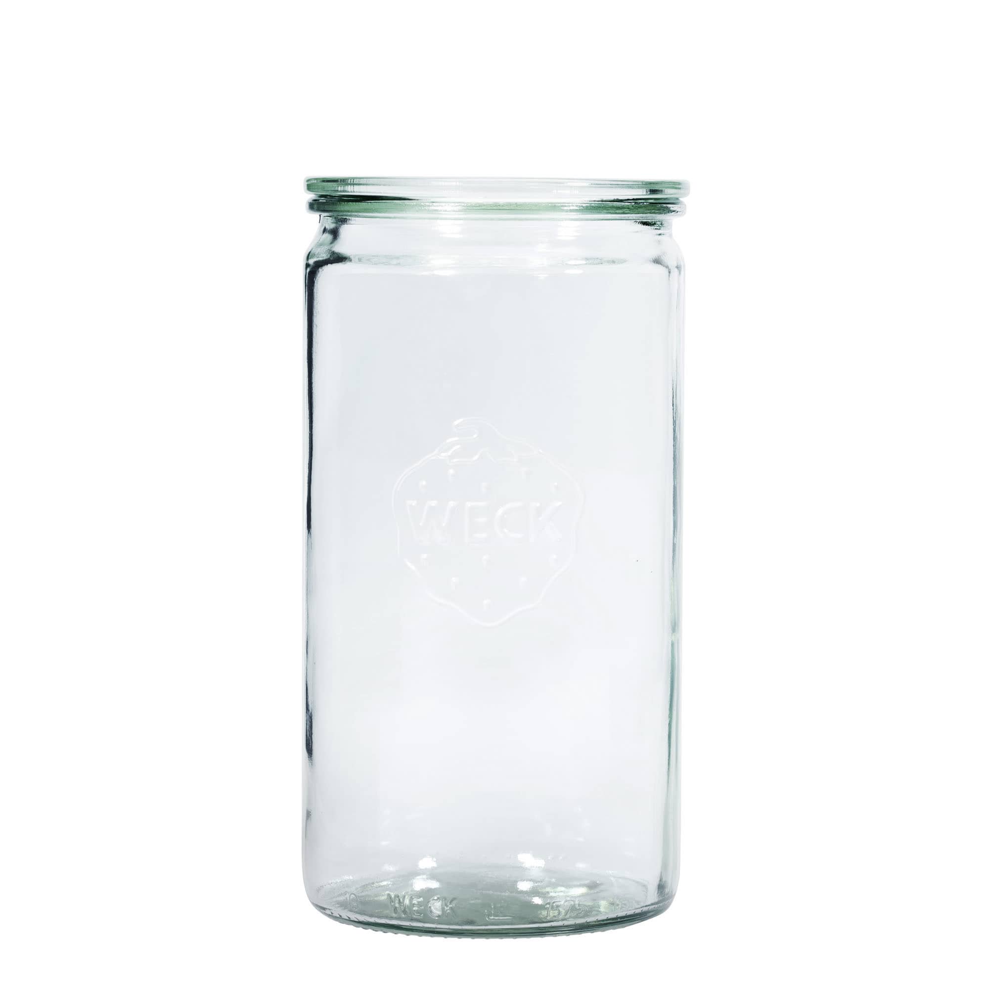 1,575 ml WECK-cylinderglas, öppning: rund kant