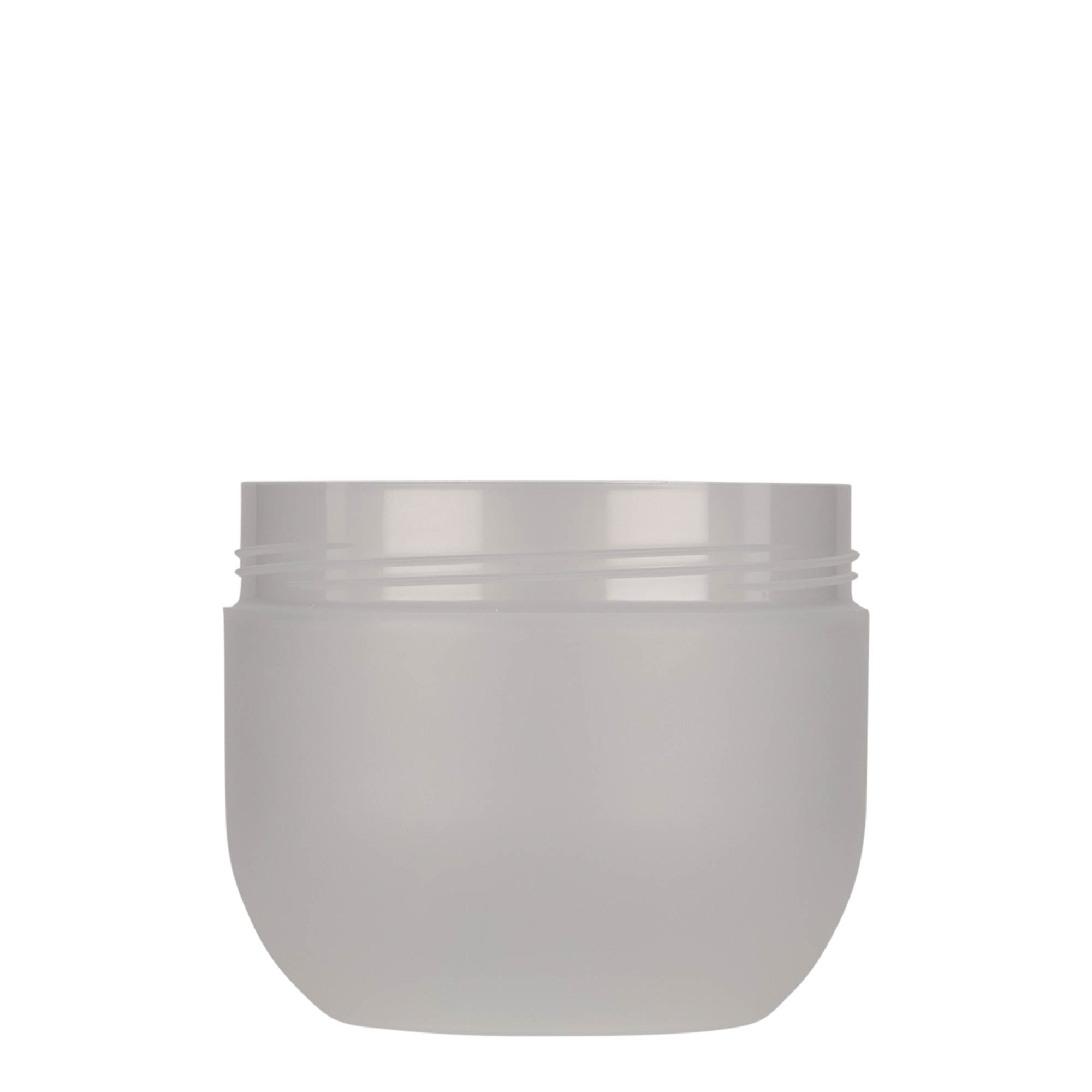 500 ml plastburk 'Magic', PP, natur, öppning: skruvlock 500 ml plastburk 'Magic', PP, natur, öppning: skruvlock