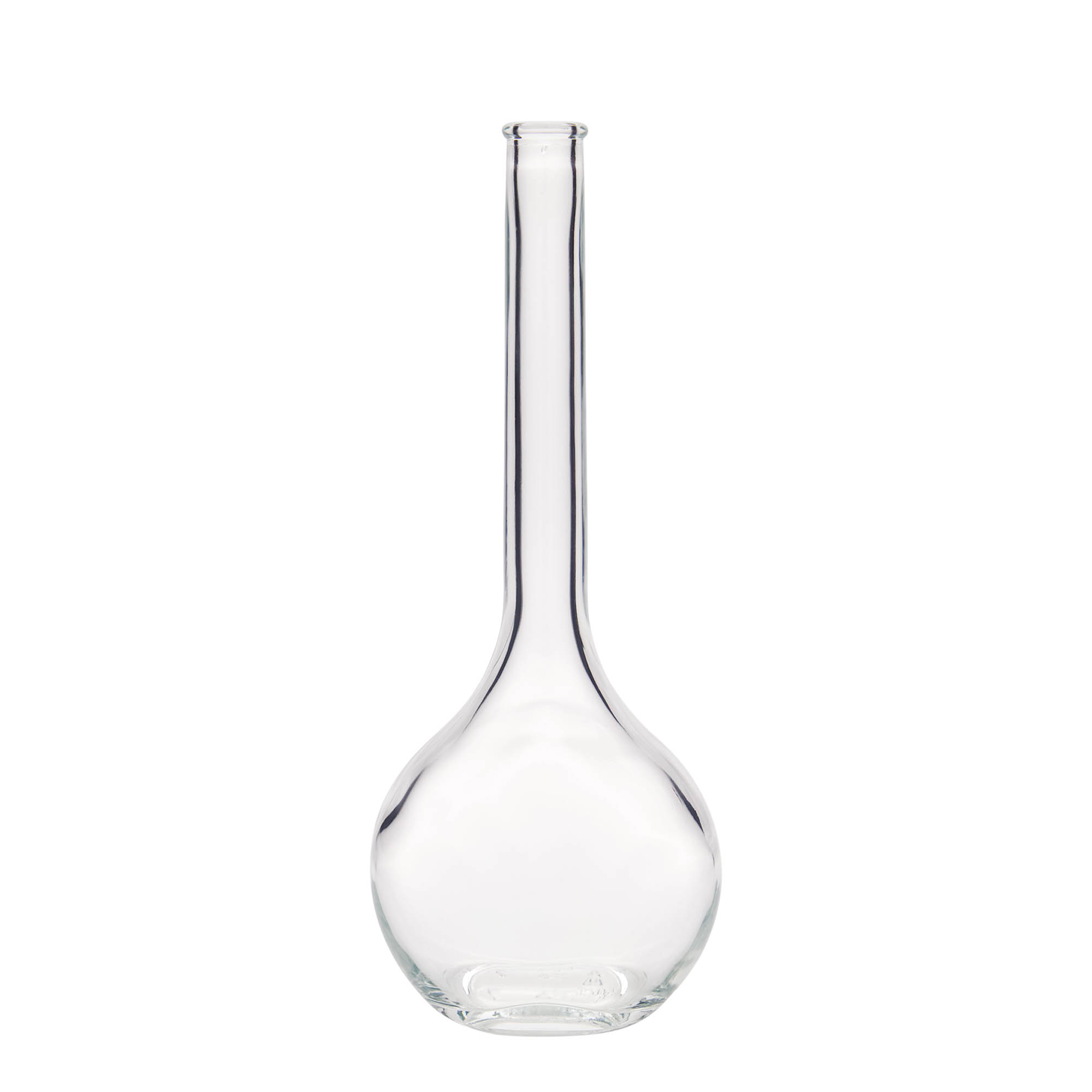 500 ml glasflaska 'Contessa', oval, öppning: kork