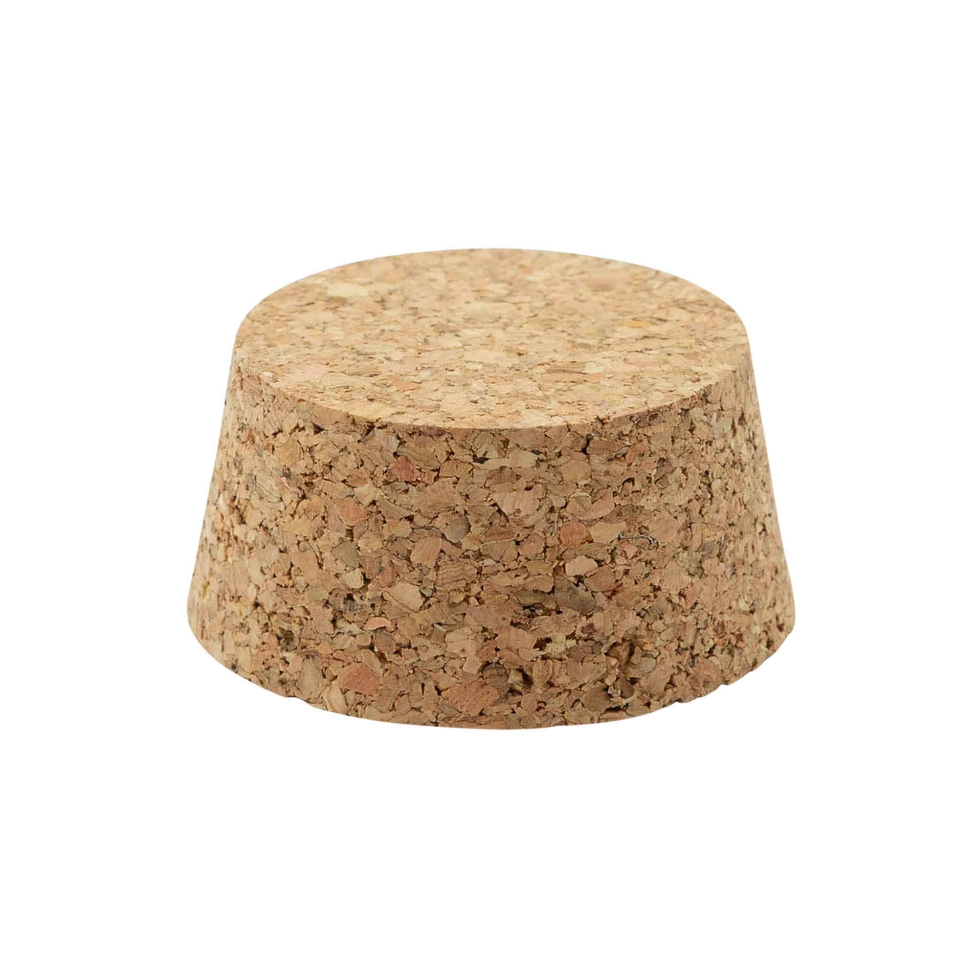 Spetsig kork 48-57 x 27, presskork, beige, för mynning: kork