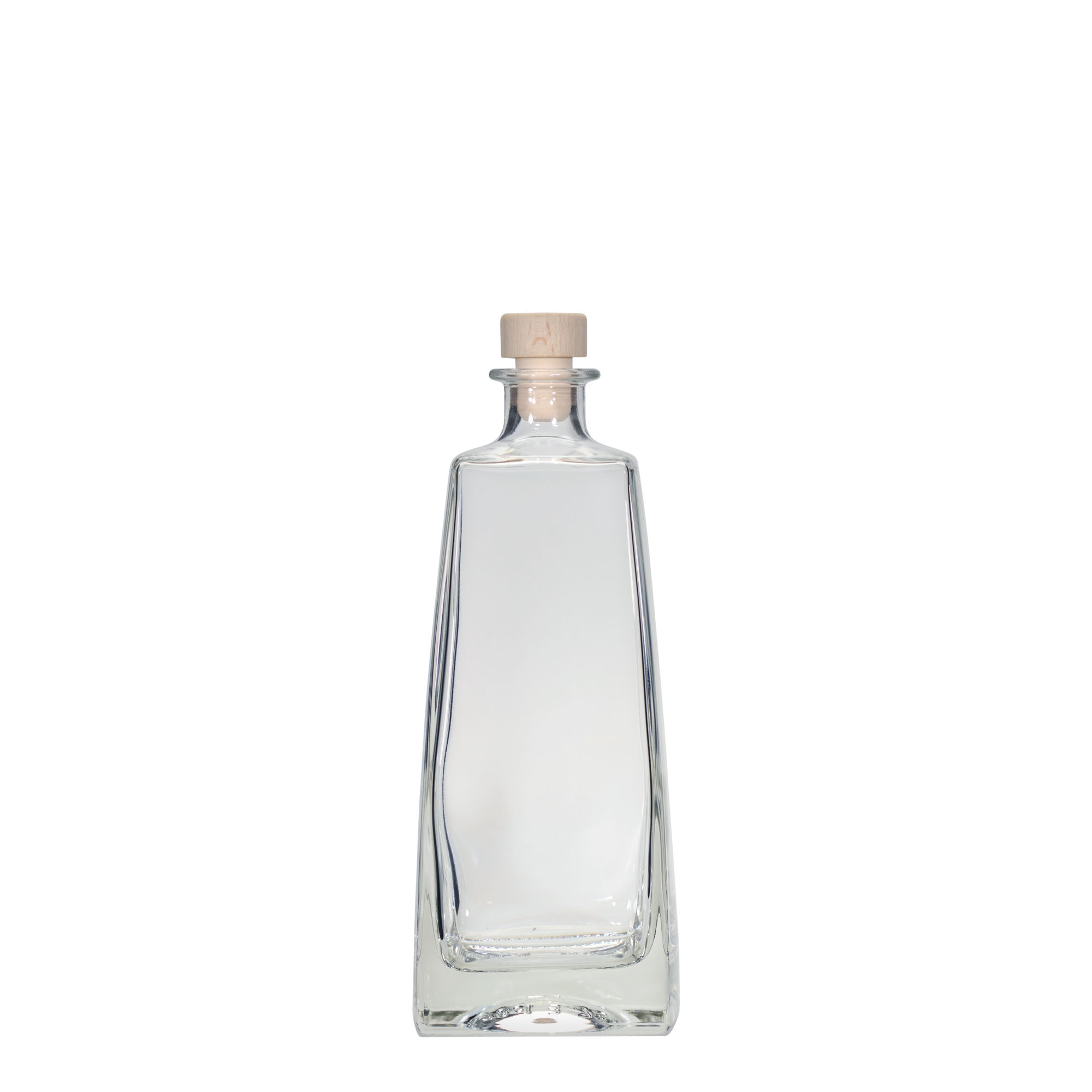 700 ml glasflaska 'Timmy', rektangulär, öppning: kork 700 ml glasflaska 'Timmy', rektangulär, öppning: kork