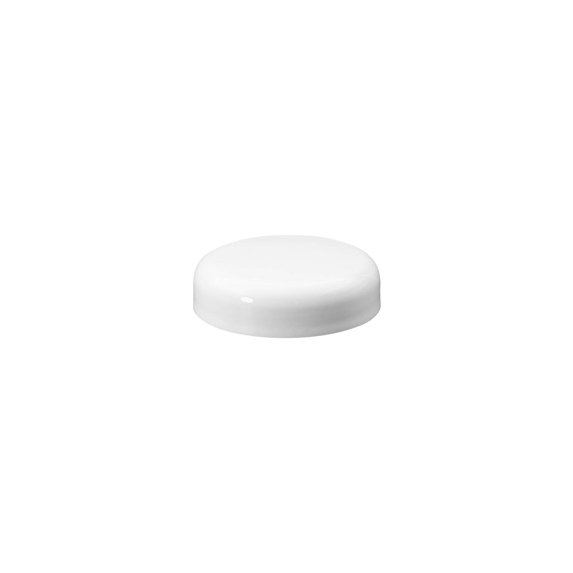 Skruvlock för 30 ml 'Bianca', PP-plast, vit
