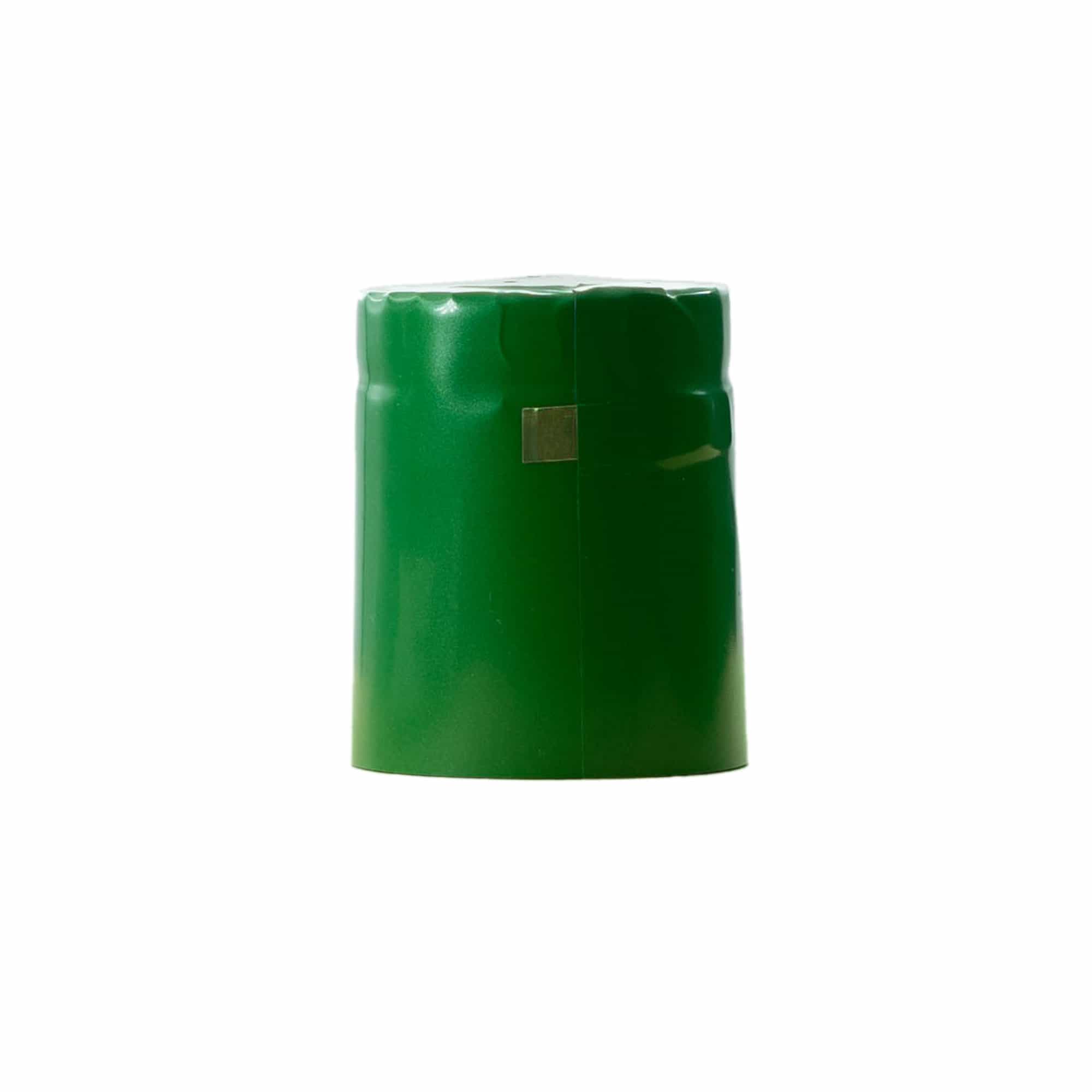Krympkapsel 32x41, PVC-plast, grön Krympkapsel 32x41, PVC-plast, grön