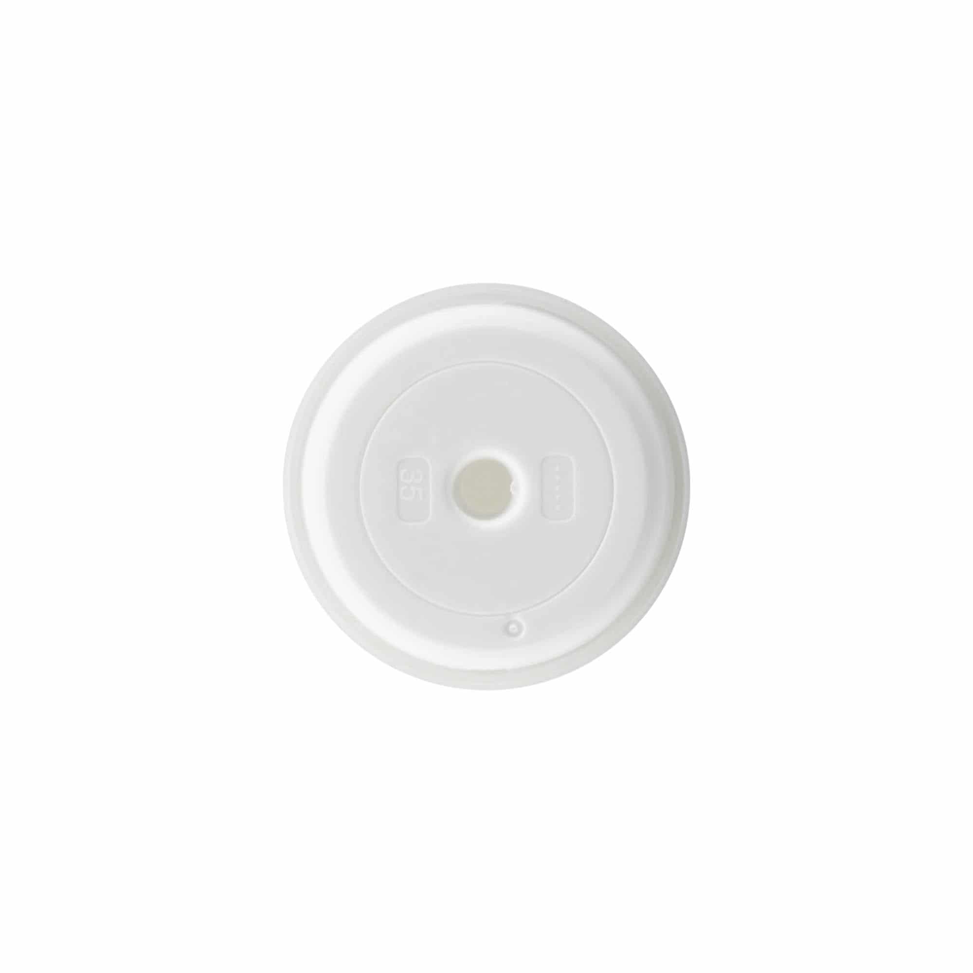Airless dispenser pumphuvud 'Mezzo', PP-plast, vit