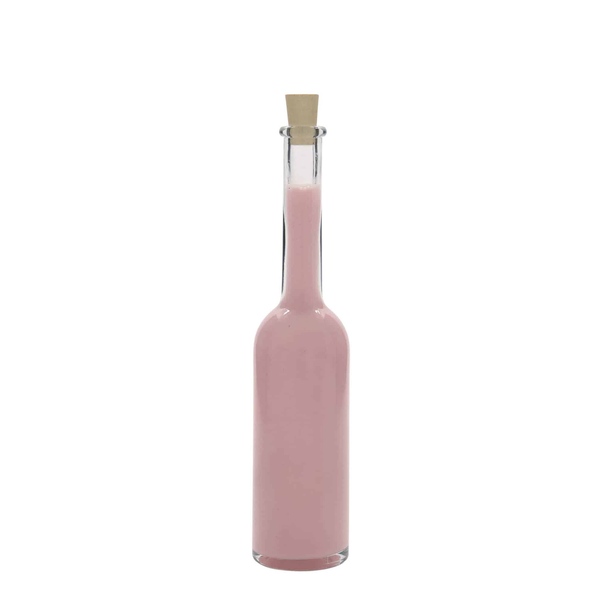 100 ml glasflaska 'Opera', öppning: kork