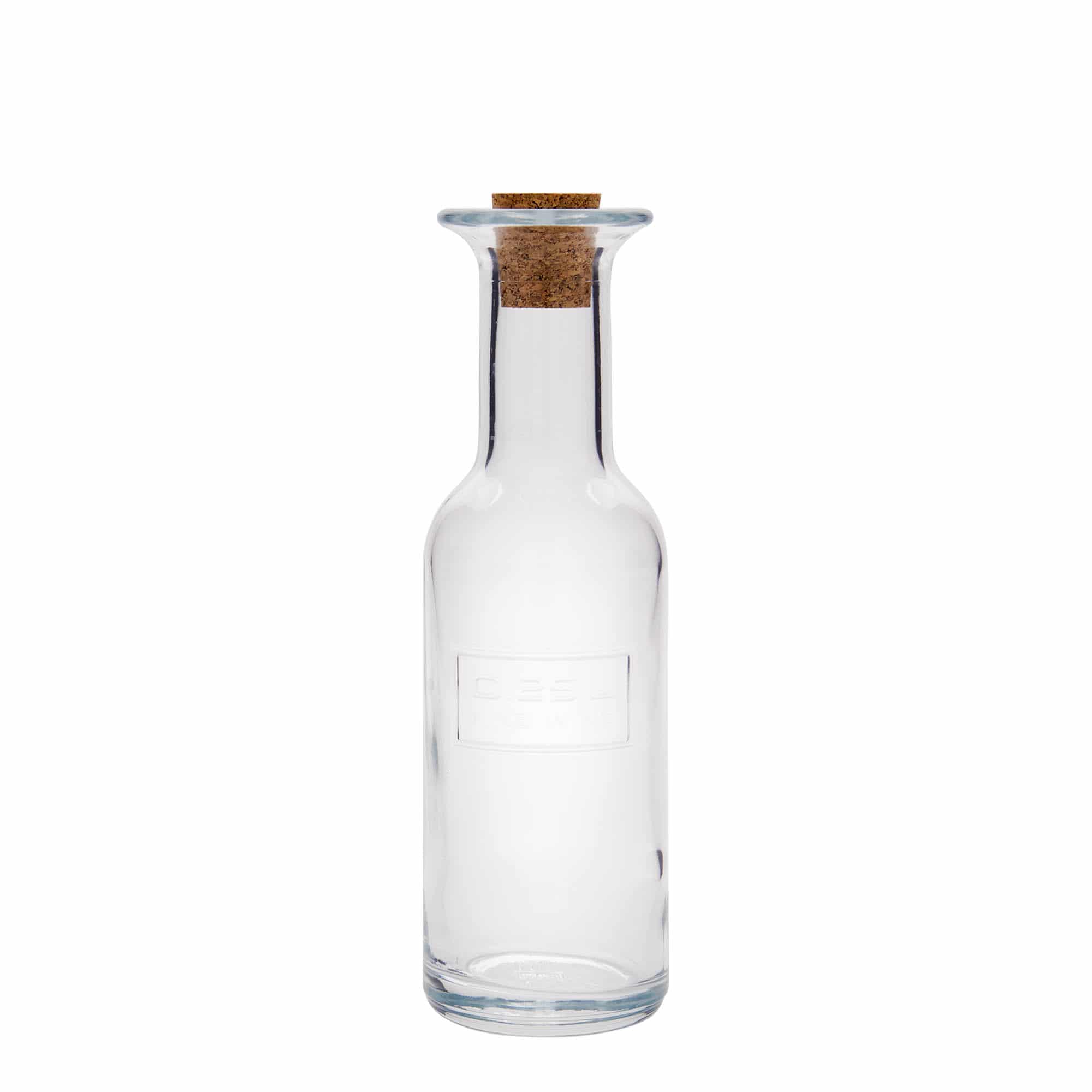 250 ml glasflaska 'Optima Fine Wine', mynning: kork