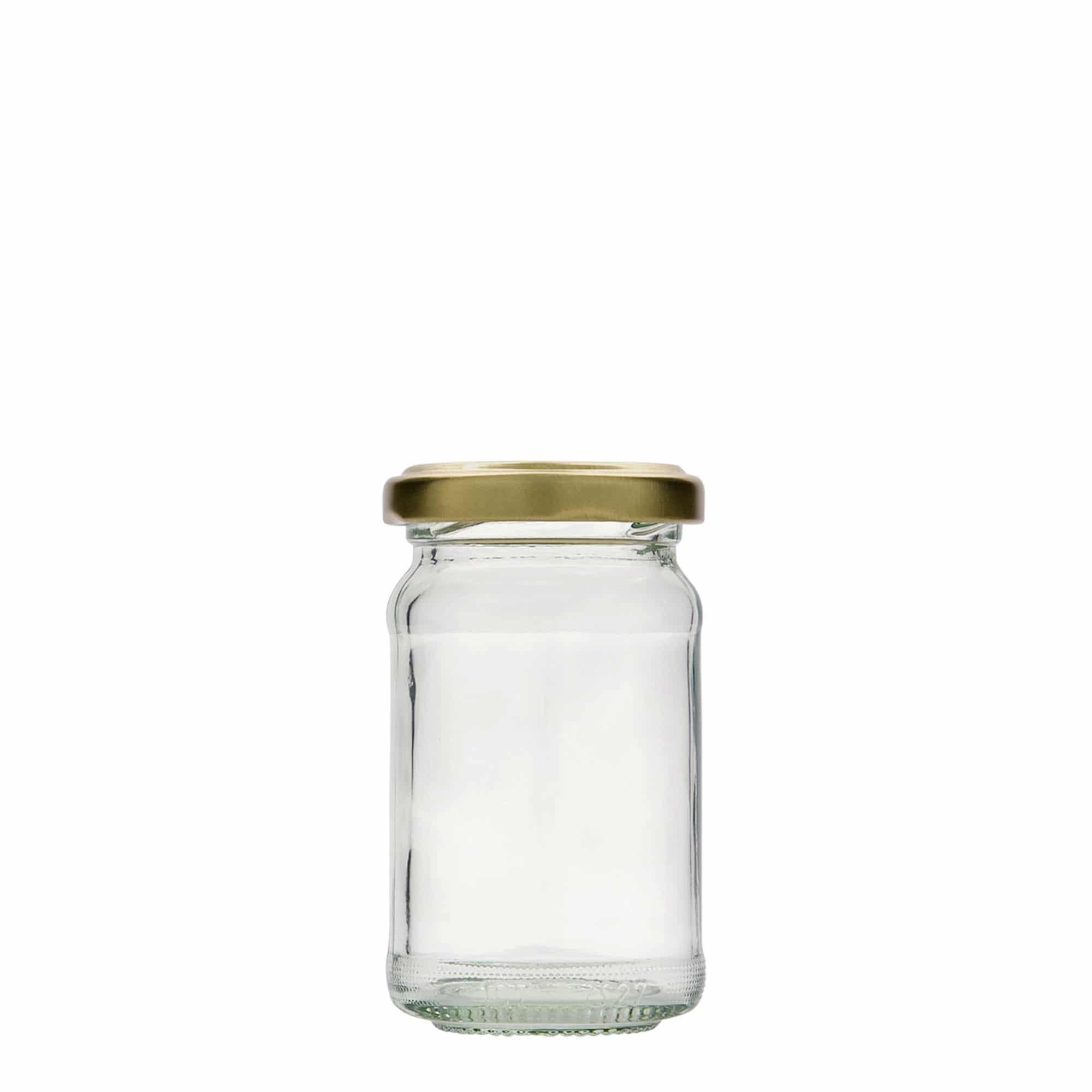 107 ml högt runt glas, mynning: Twist-Off (TO 48)