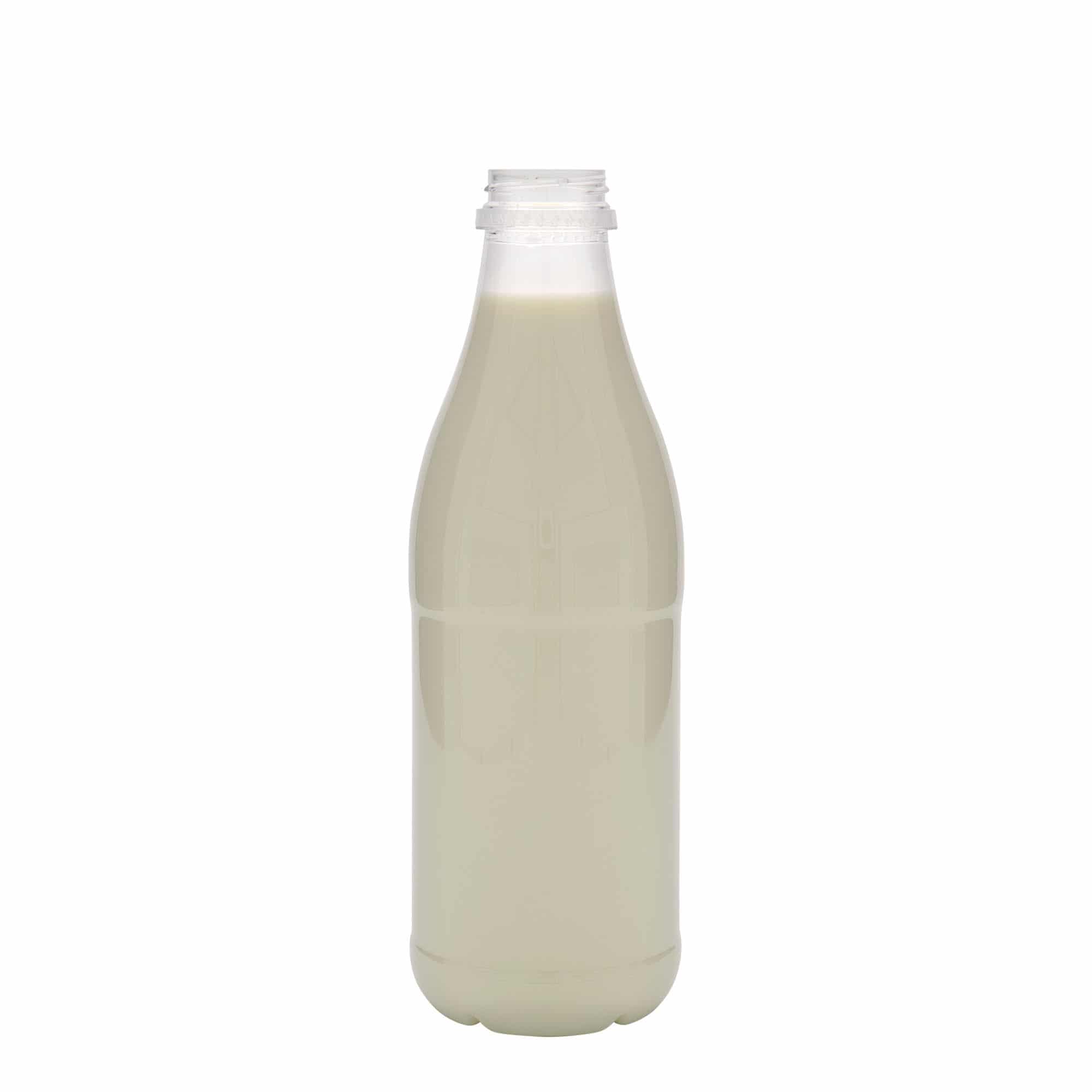 1 000 ml PET-flaska 'Milk and Juice', plast, mynning: 38 mm