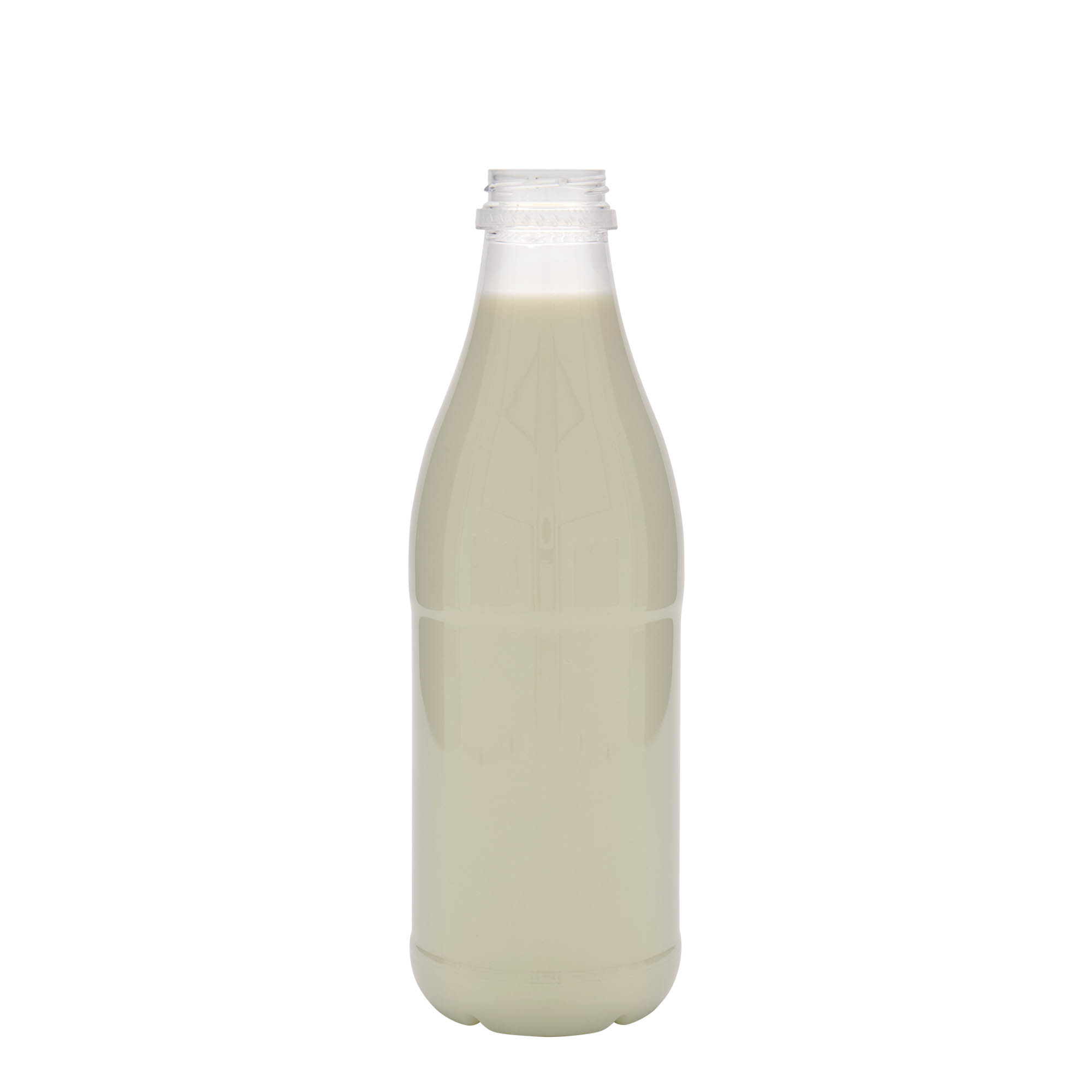 1.000 ml PET-flaska 'Mjölk och Juice', plast, öppning: 38 mm