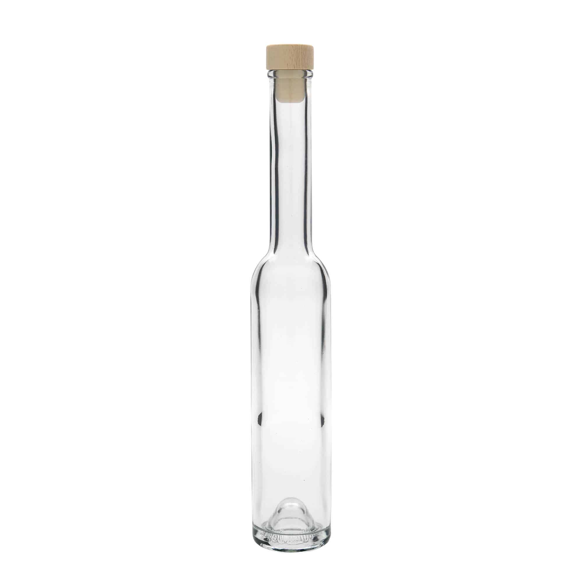 200 ml glasflaska 'Platina', mynning: kork