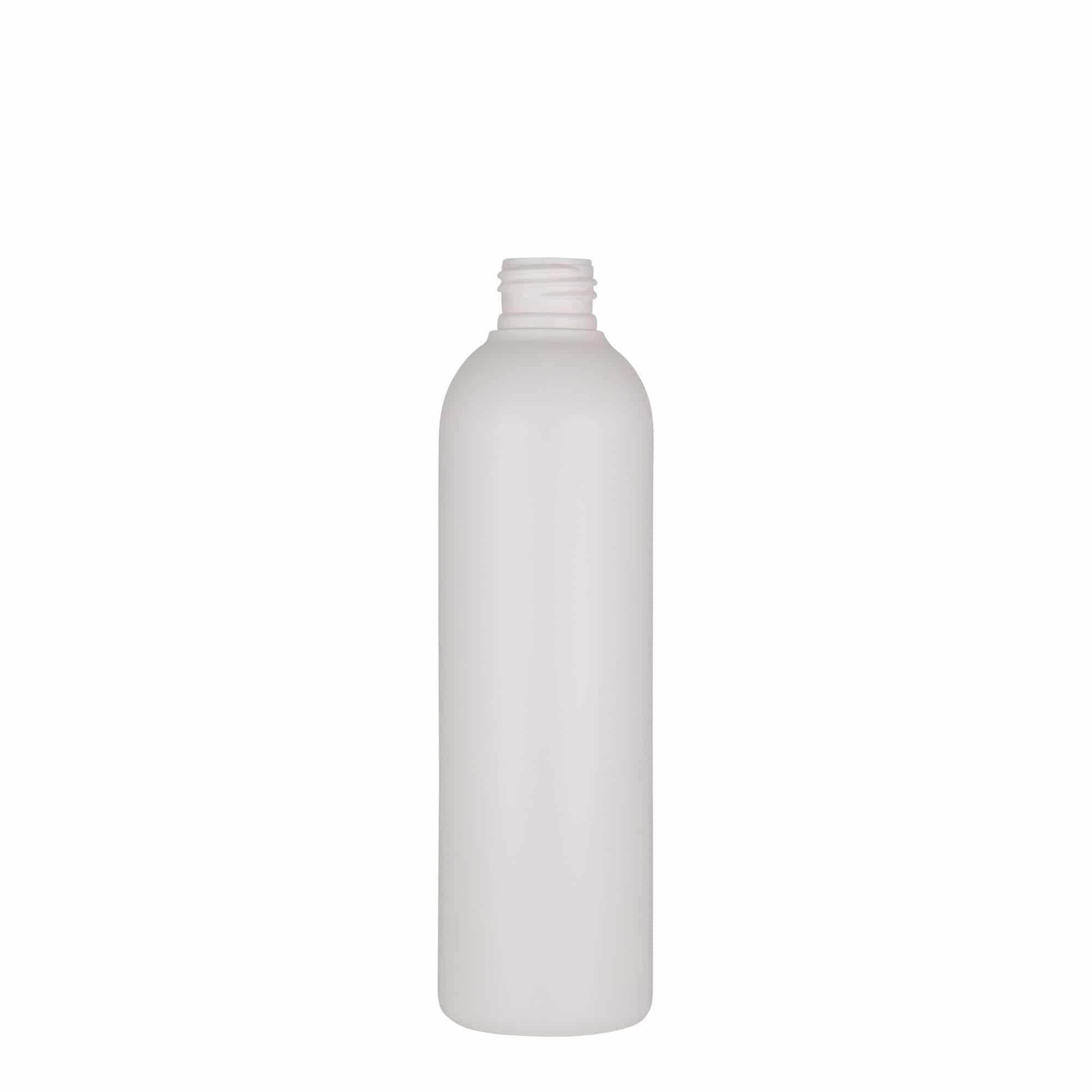 250 ml plastflaska 'Tuffy', HDPE, vit, mynning: GPI 24/410 250 ml plastflaska 'Tuffy', HDPE, vit, mynning: GPI 24/410