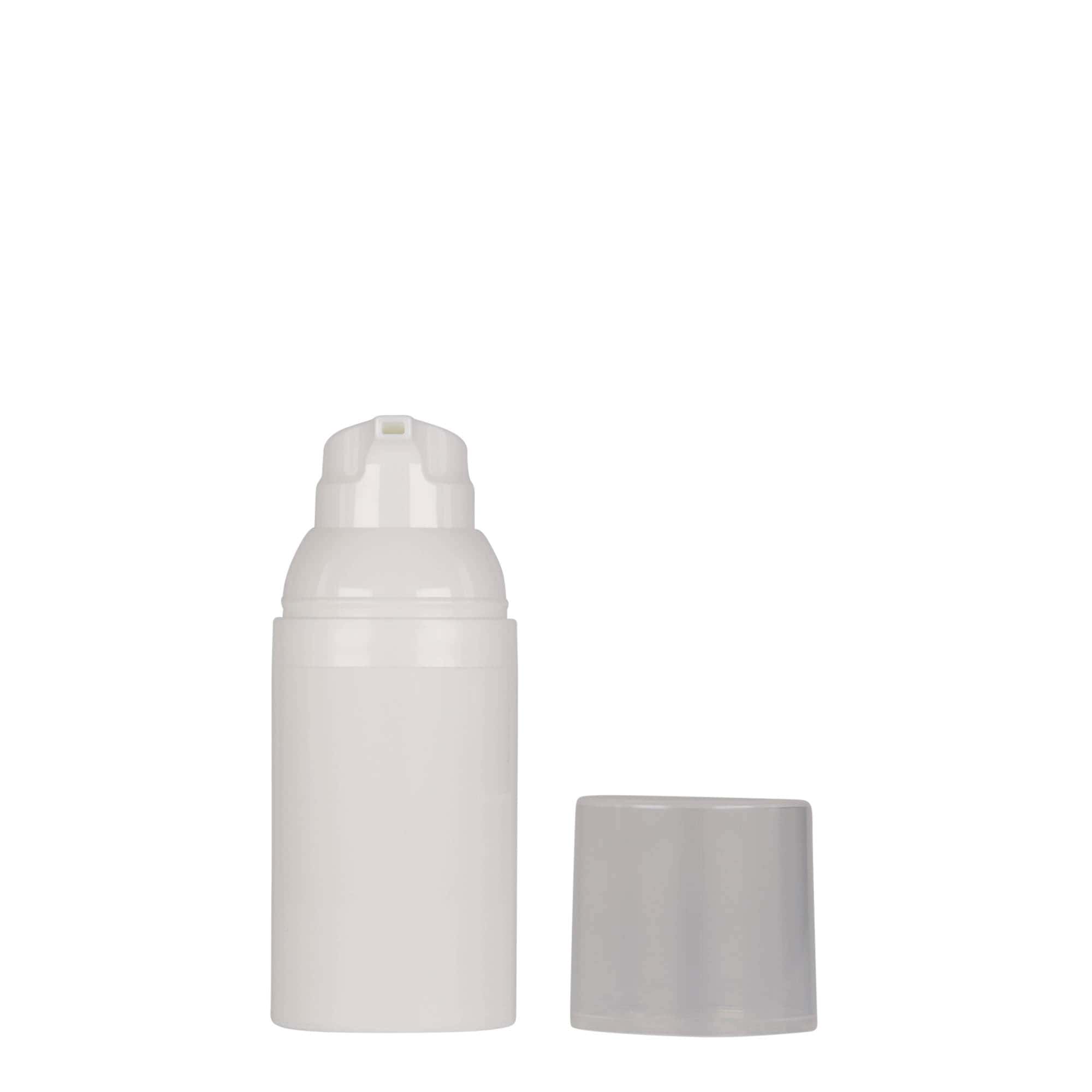 30 ml luftlös dispenser 'Mezzo', PP-plast, vit