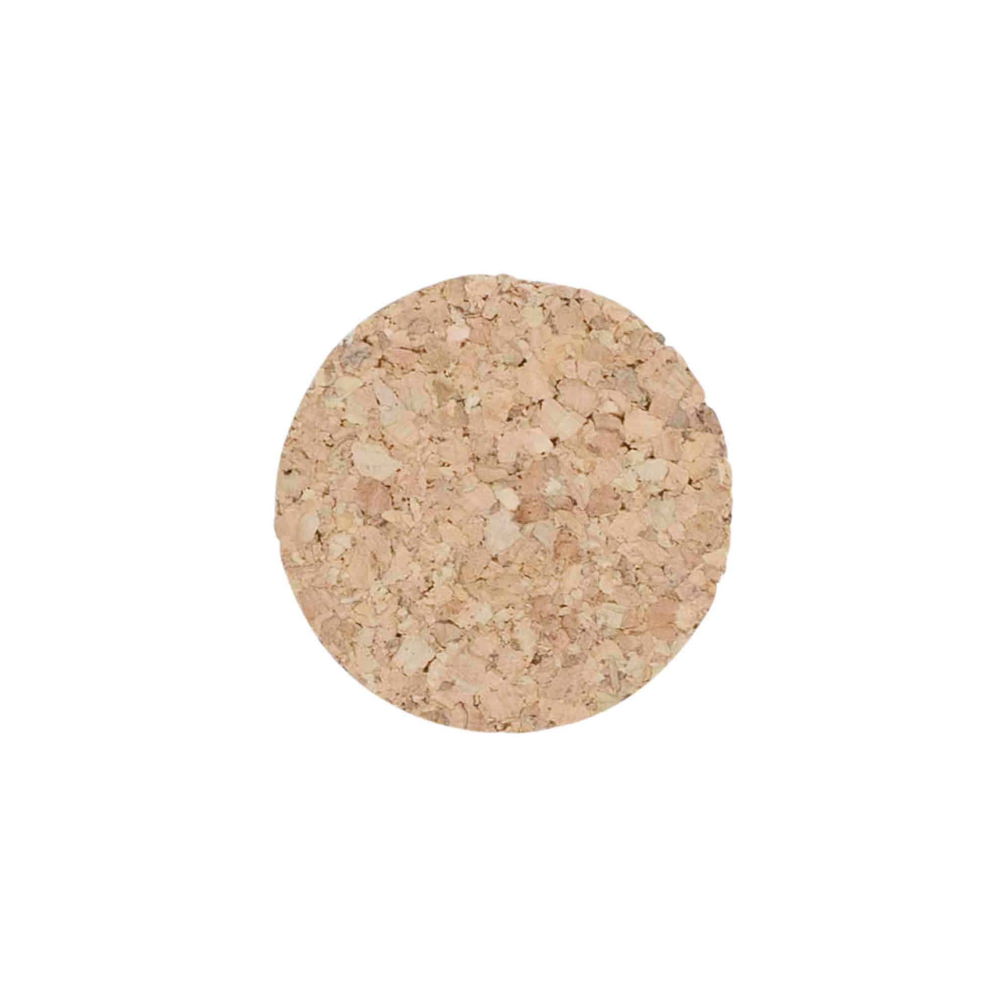 Spetsig kork 38-42 x 27, presskork, beige, för mynning: kork