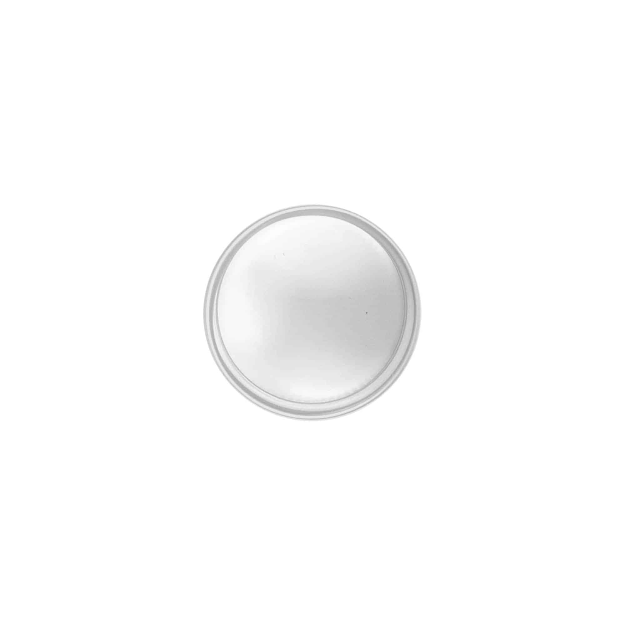 Skruvkapsel, metall, silver, för mynning: GPI 28/410