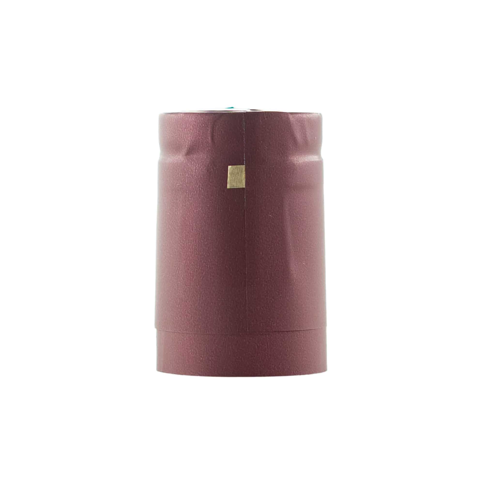 Krympkapsel 32x41, PVC-plast, mörkröd Krympkapsel 32x41, PVC-plast, mörkröd