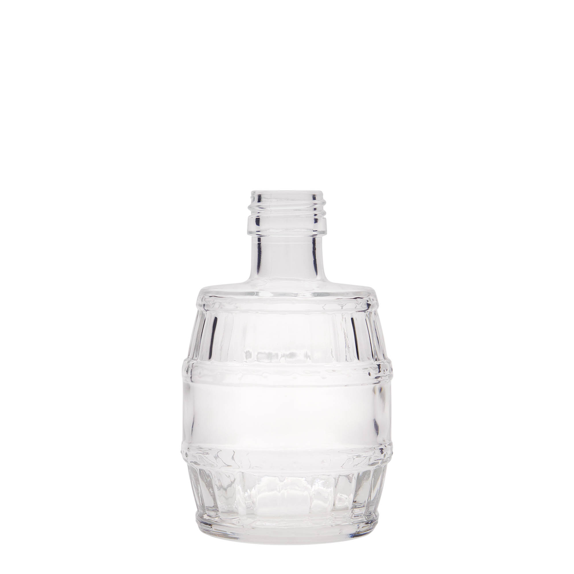 200 ml glasflaska 'Fat', öppning: PP 28 200 ml glasflaska 'Fat', öppning: PP 28