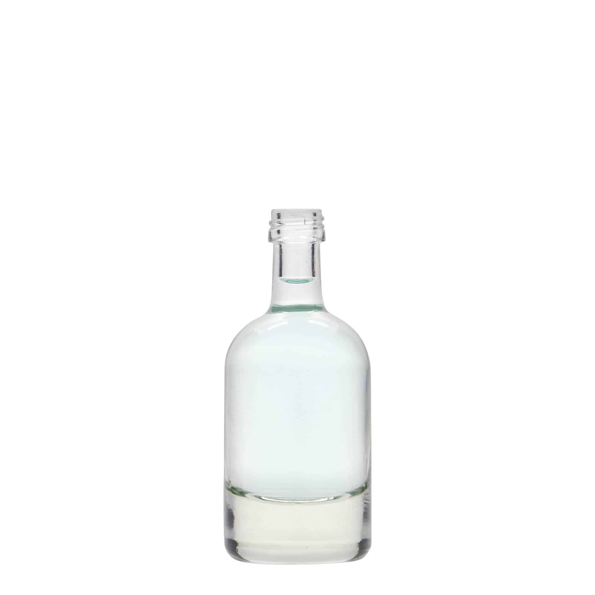 50 ml glasflaska 'Linea Uno', mynning: PP 18