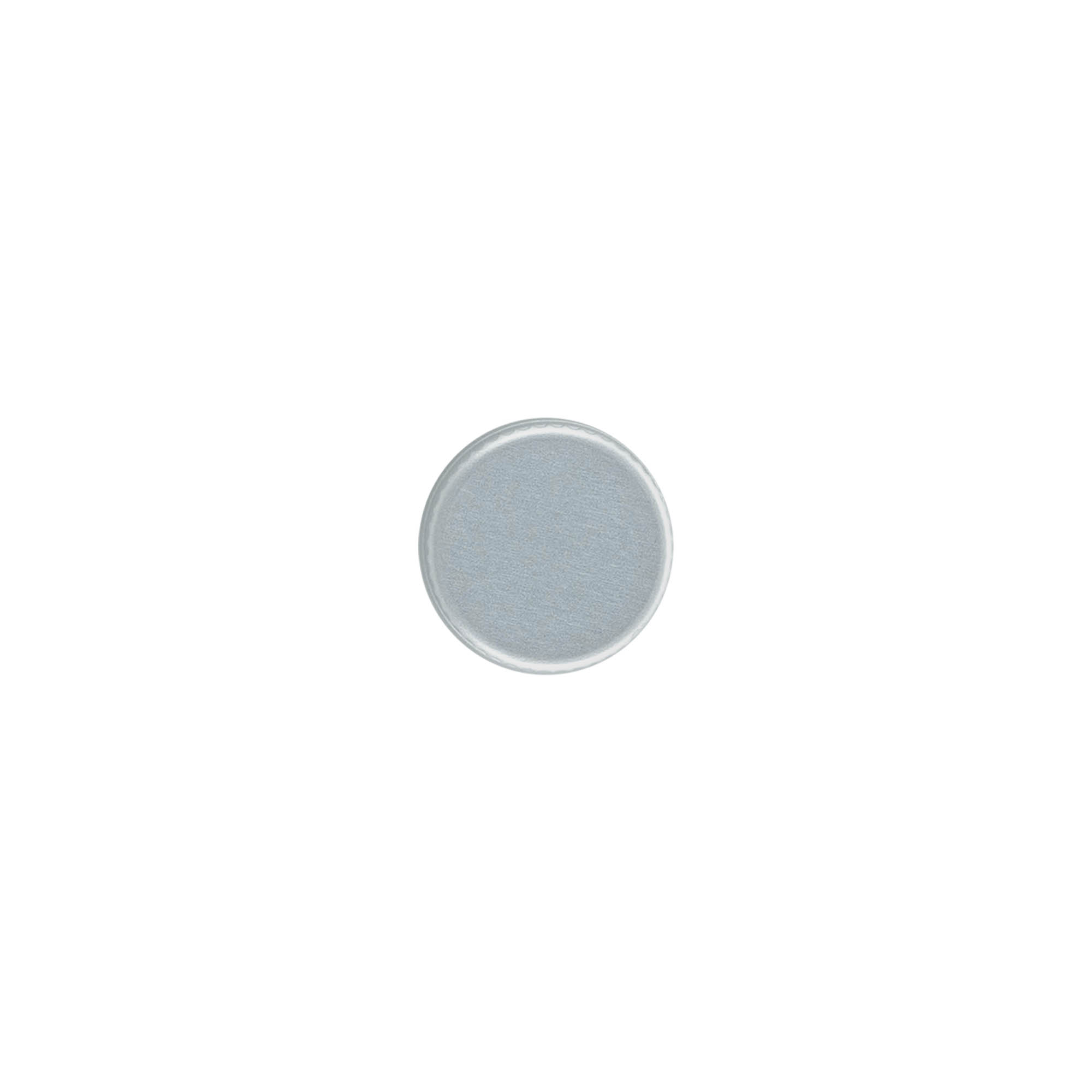Skruvkork, metall, silver, för mynning: PP 18 Skruvkork, metall, silver, för mynning: PP 18