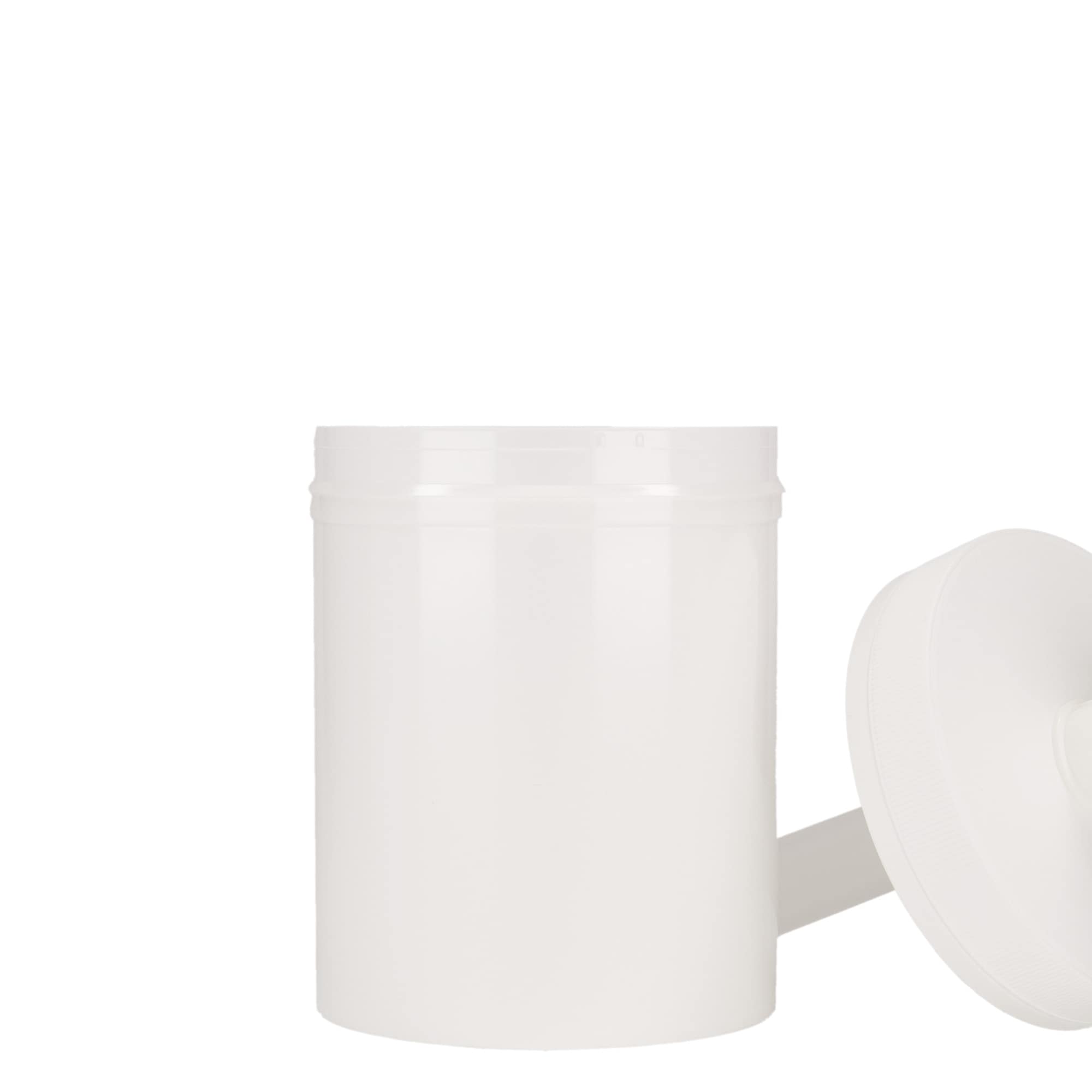 1.240 ml dispenserflaska 'Securibox', PP-plast, vit, öppning: skruvlock