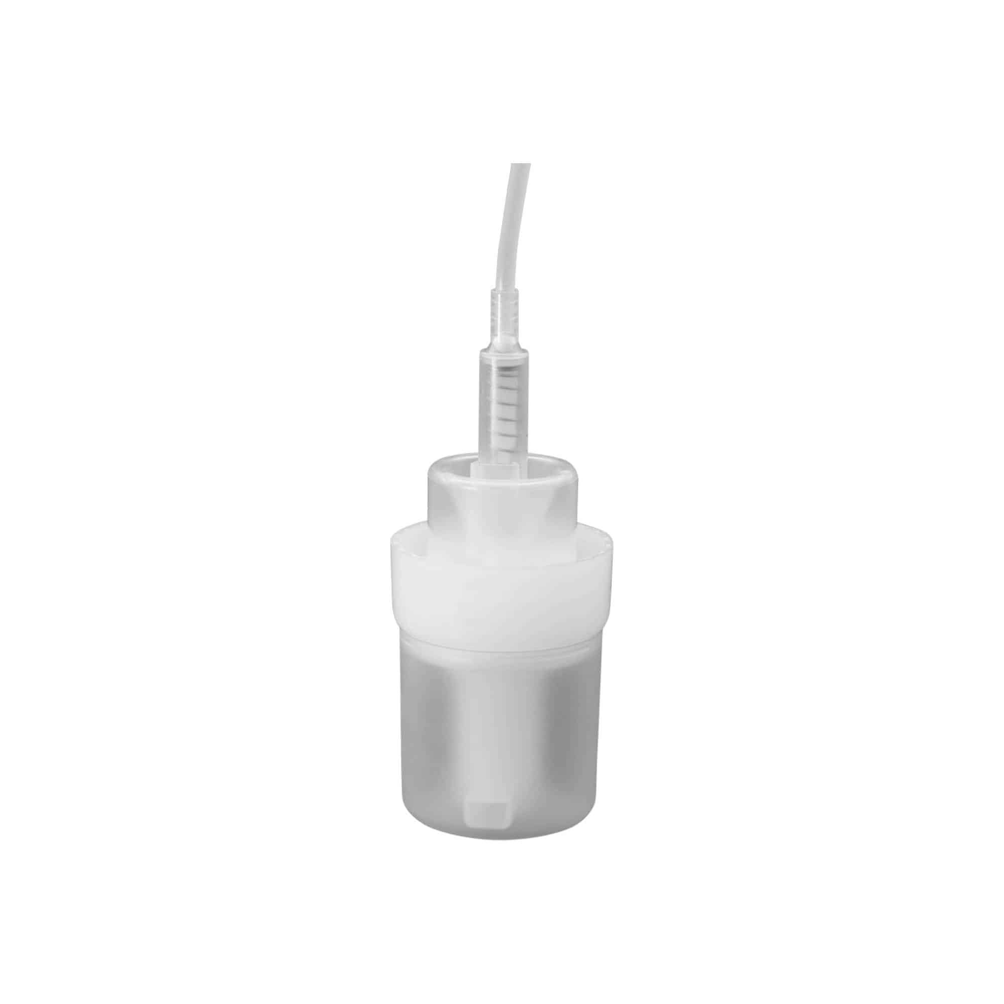 Dispenserflaska 100 ml 'Foamer', PP-plast, vit, för mynning: skruvkapsel Dispenserflaska 100 ml 'Foamer', PP-plast, vit, för mynning: skruvkapsel