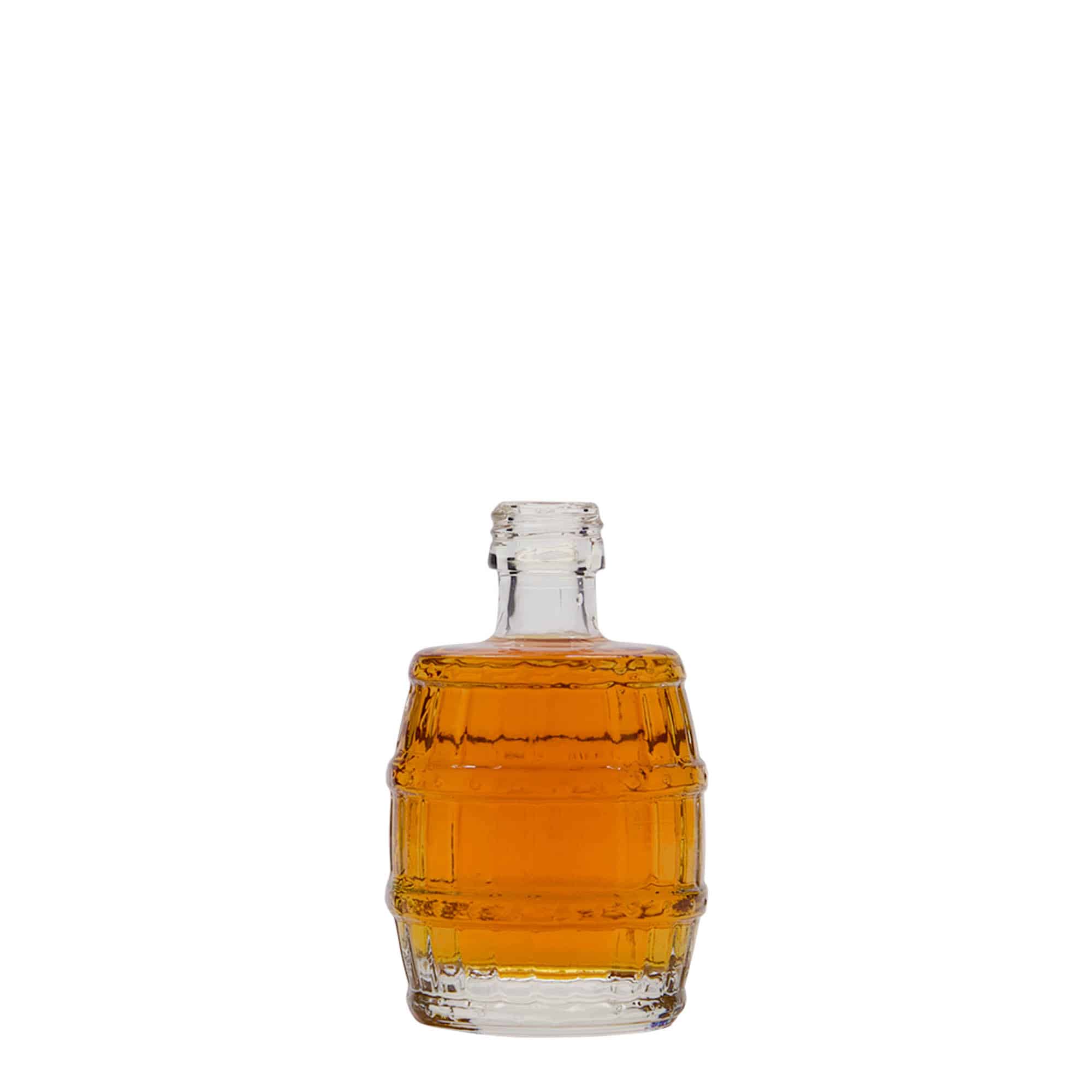 50 ml glasflaska 'Fat', mynning: PP 18