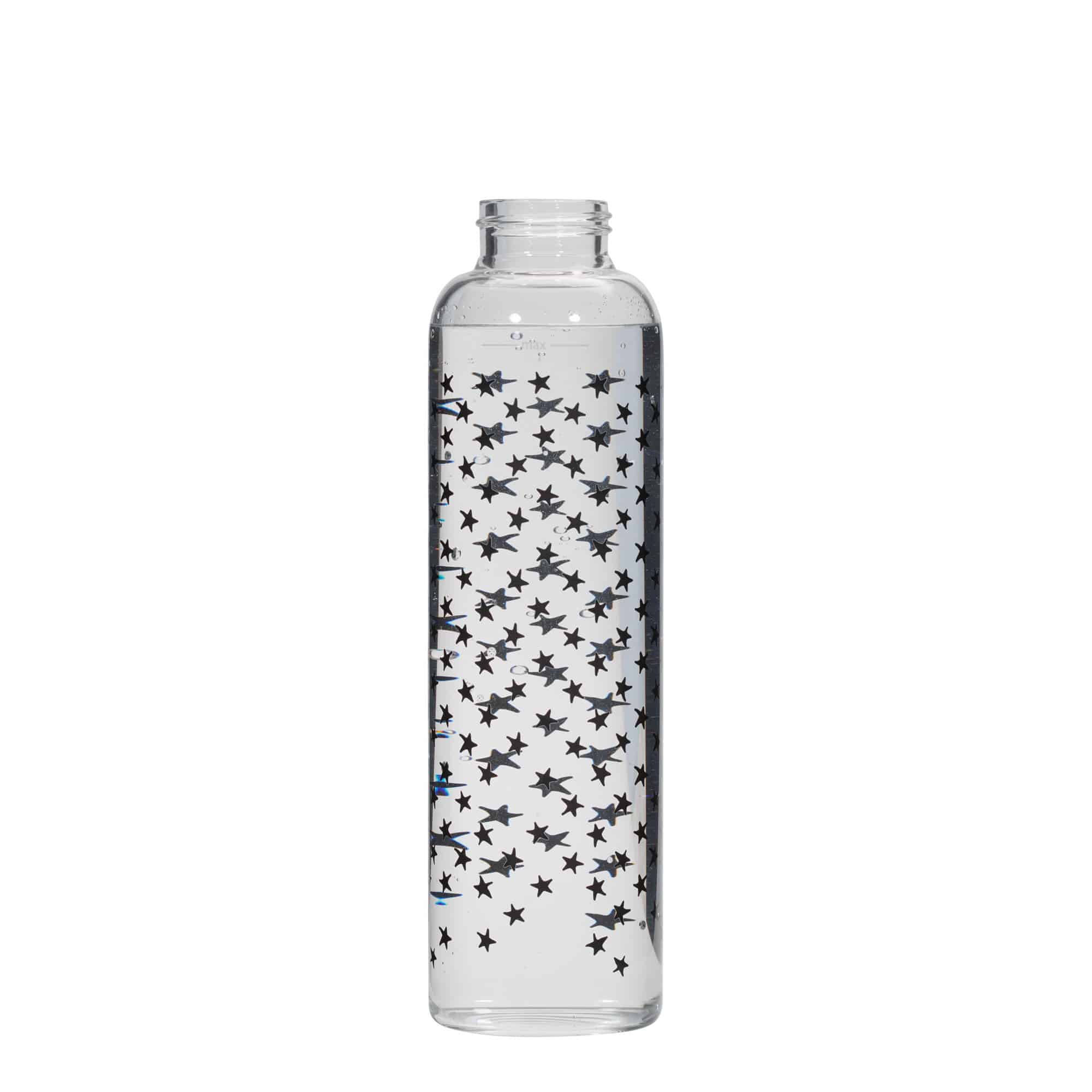 500 ml vattenflaska 'Perseus - Svarta stjärnor', öppning: skruvlock 500 ml vattenflaska 'Perseus - Svarta stjärnor', öppning: skruvlock