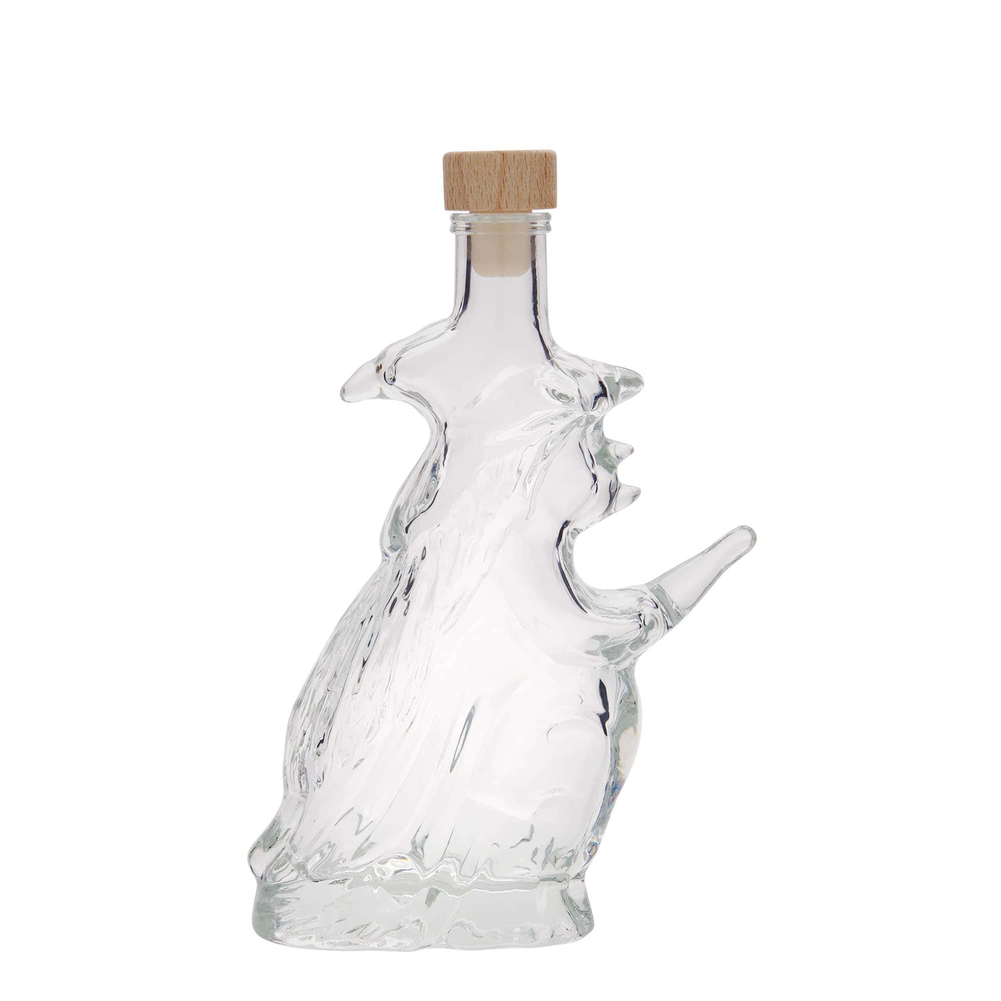 200 ml glasflaska 'Häxan', öppning: kork