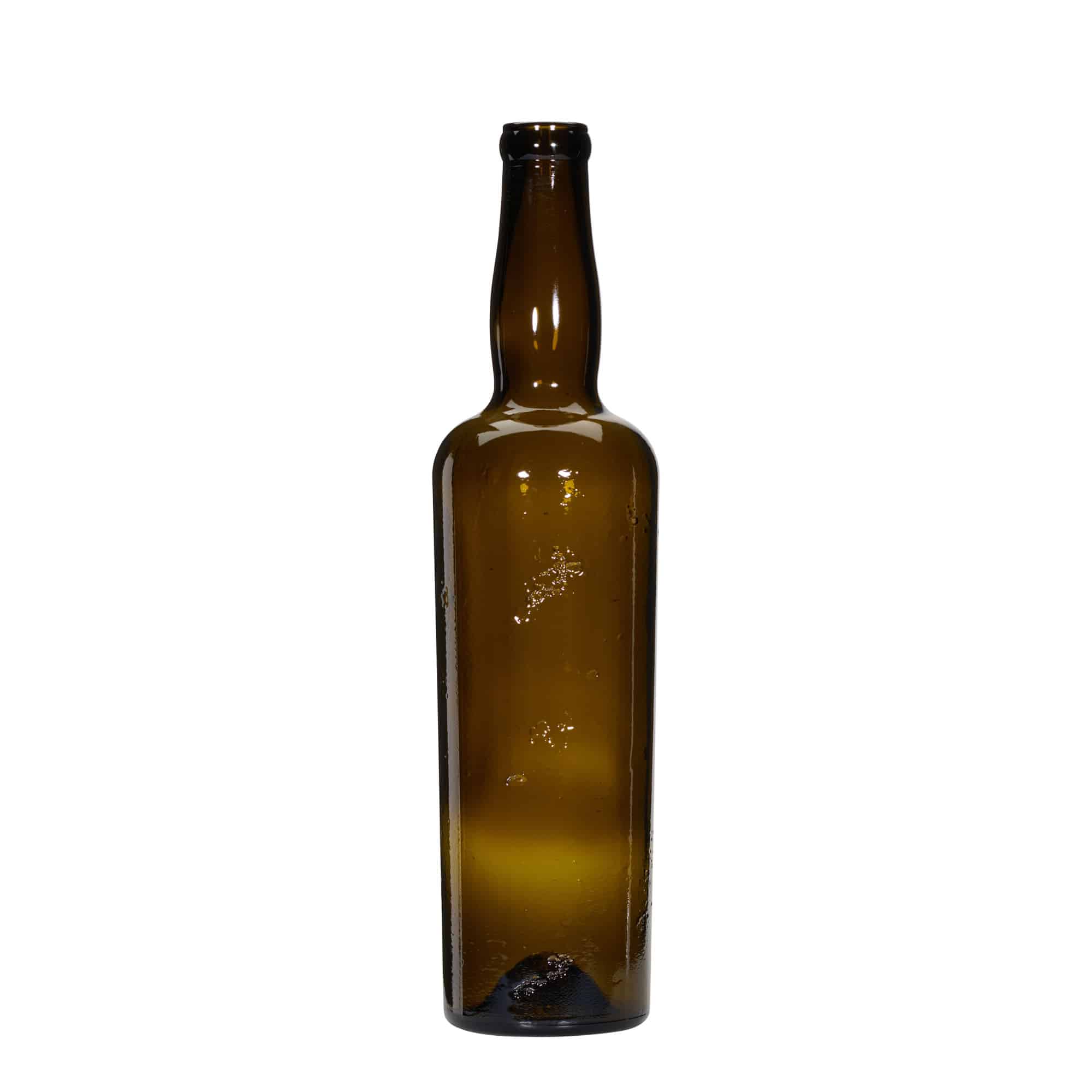 750 ml Wildly Crafted glasflaska 'Siroco', brun, öppning: kork