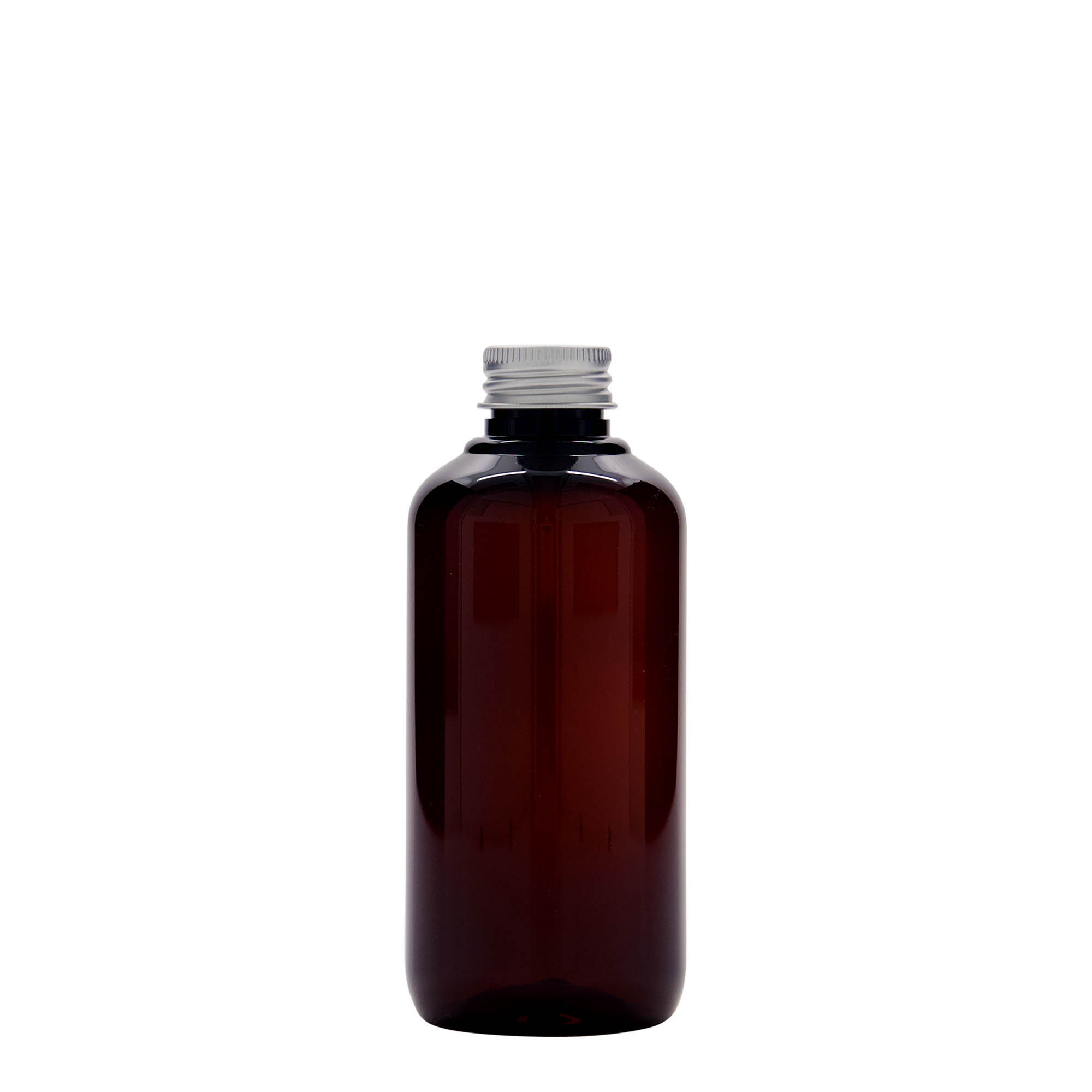 200 ml återvinningsbar plastflaska 'Victor's Best', PCR, brun, öppning: 24/410