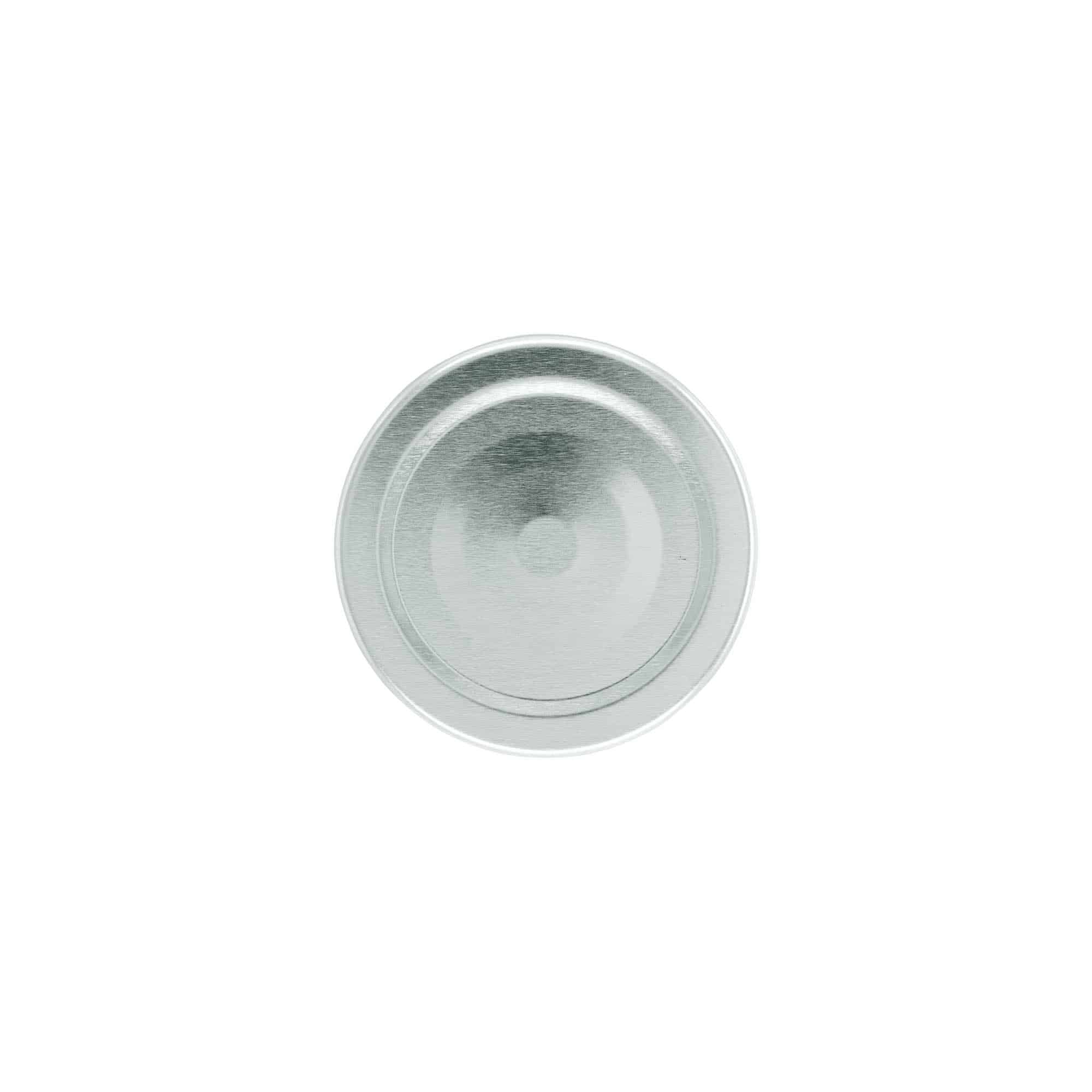 Deep twist off-lock, plåt, silver, för mynning: Deep-TO 58