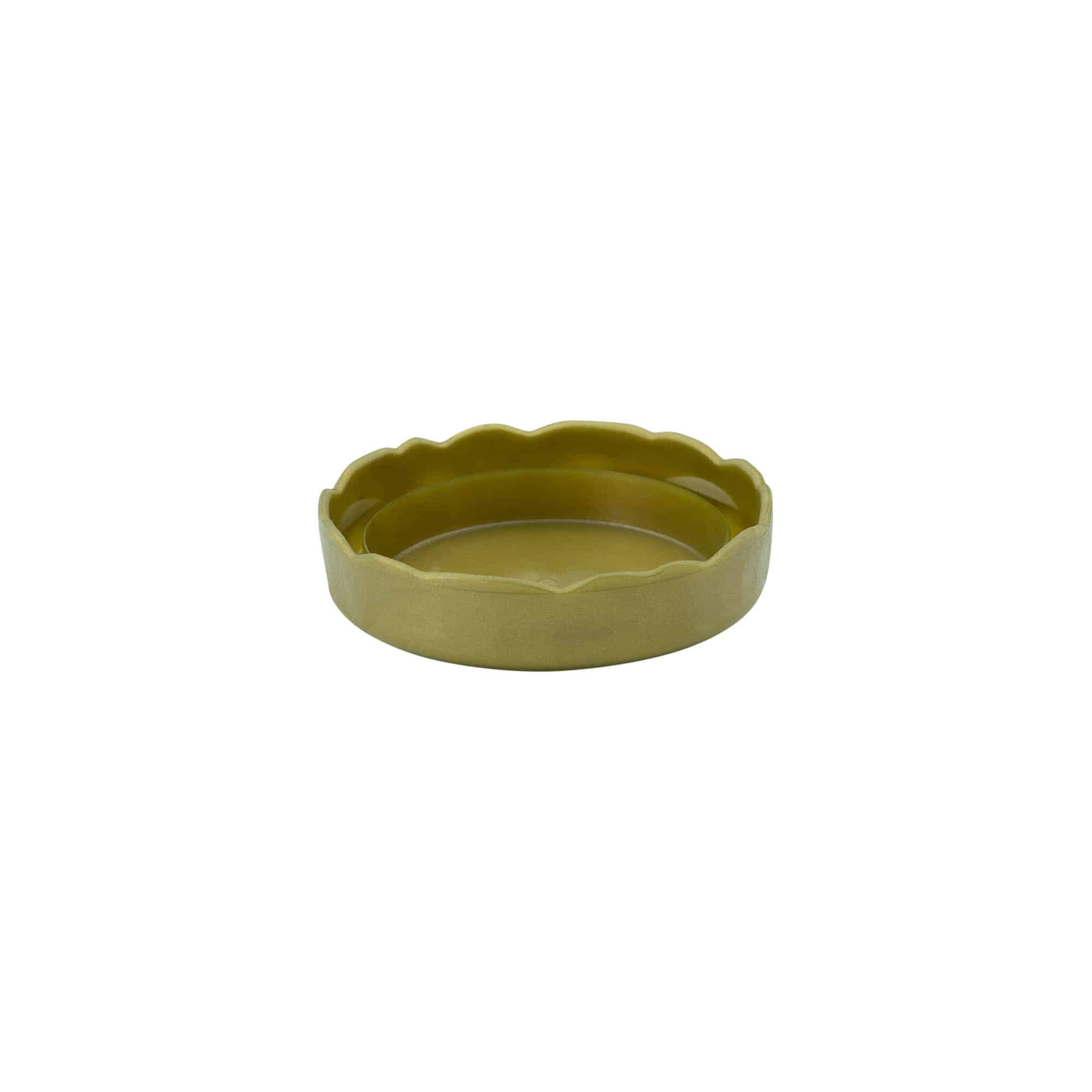 Snäpplock för keramikburk med smal hals, HDPE, guld