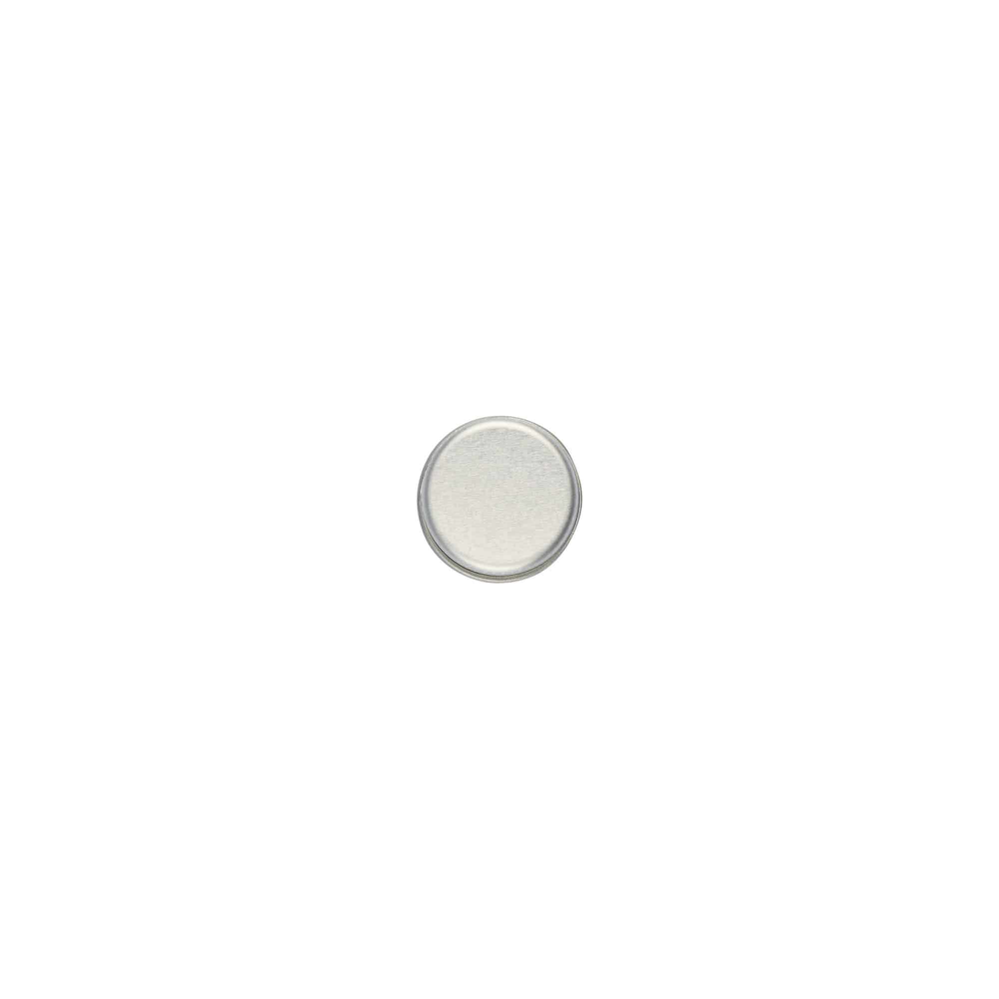 Skruvlock, metall, silver, för mynning: 20/410