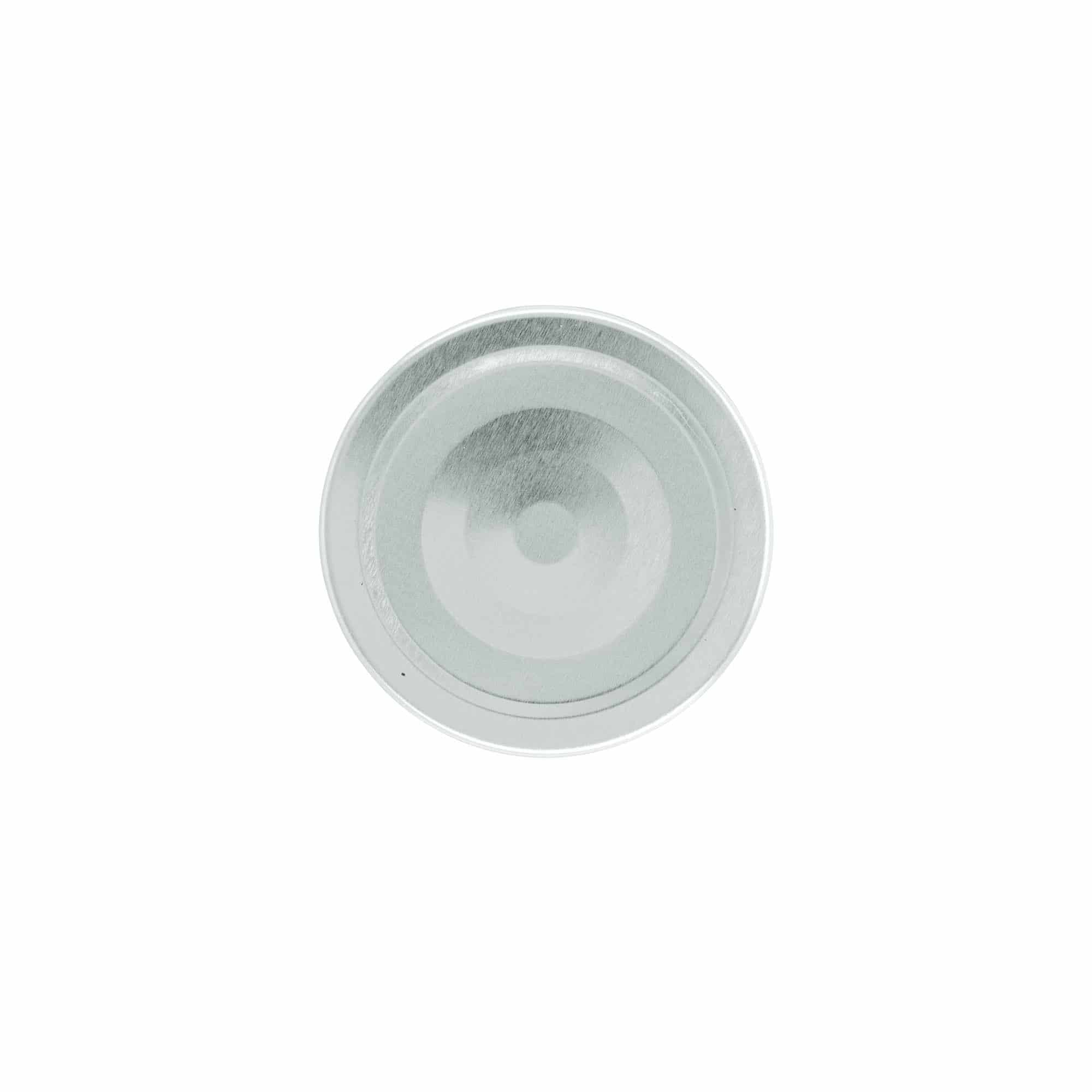 Deep twist off-lock, plåt, silver, för mynning: Deep-TO 63