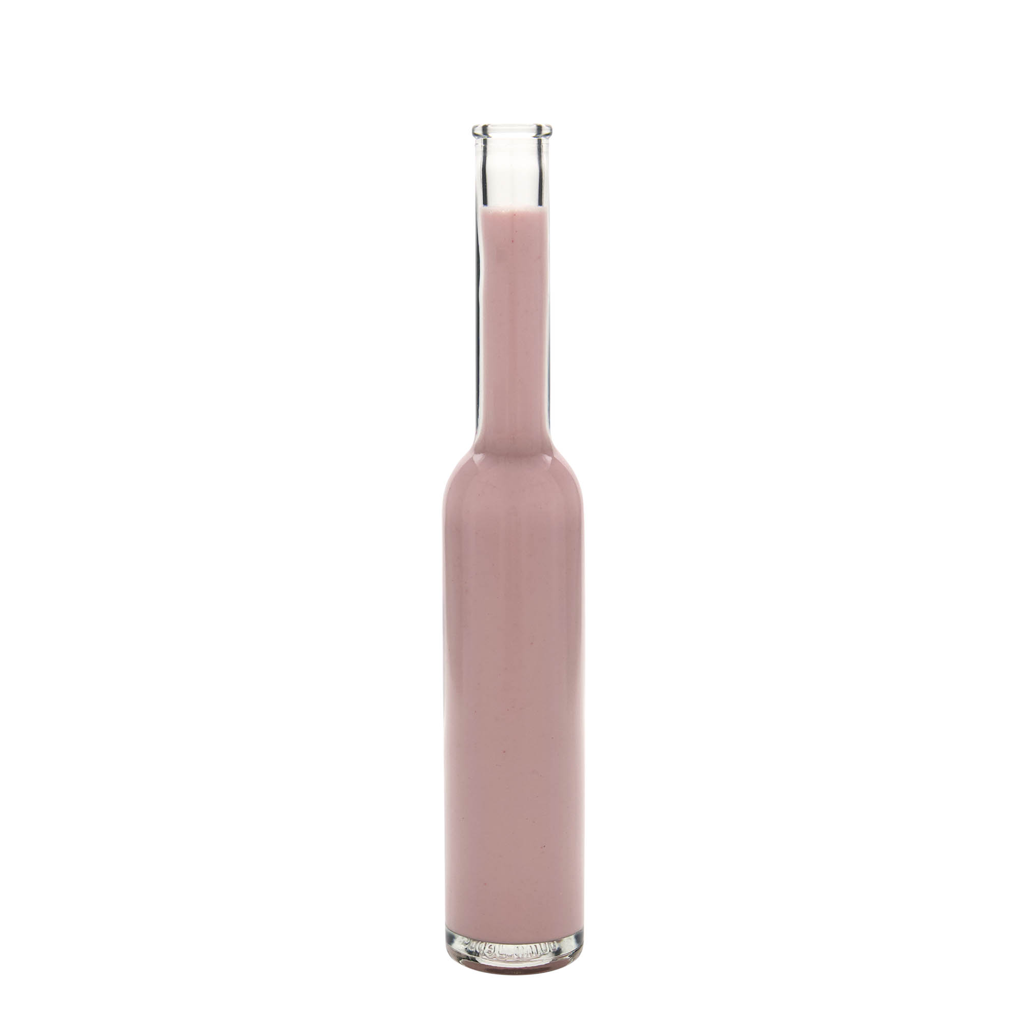 200 ml glasflaska 'Platina', mynning: kork