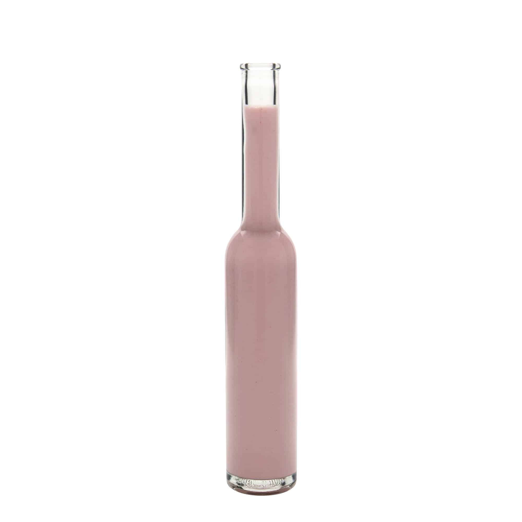 200 ml glasflaska 'Platina', mynning: kork
