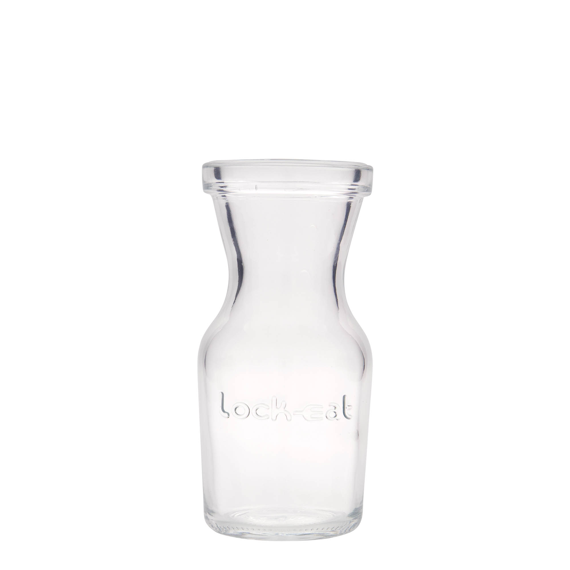 250 ml glaskaraff 'Lock-Eat', öppning: trådbygelstängning