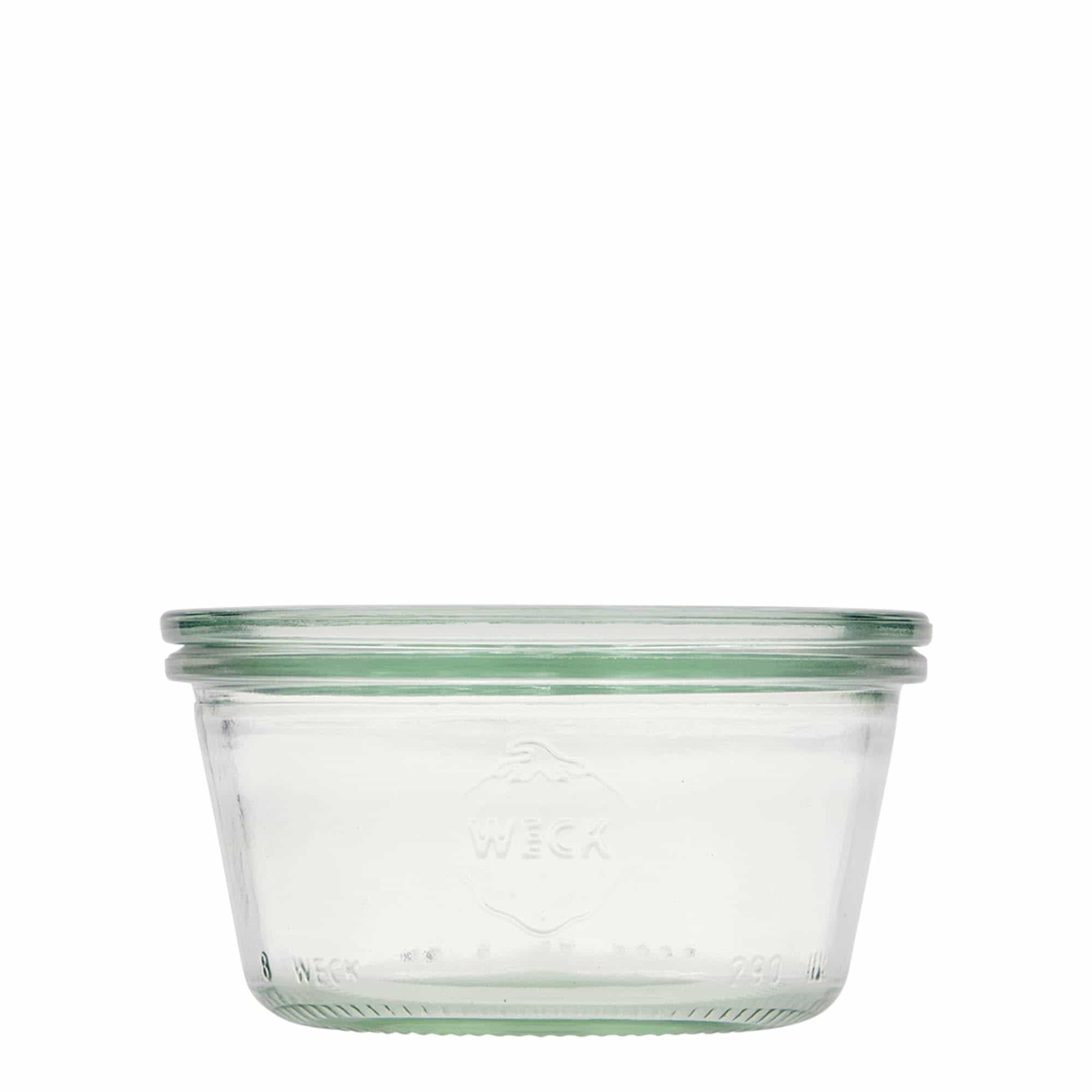 290 ml WECK cylindrisk burk, mynning: rund kant 290 ml WECK cylindrisk burk, mynning: rund kant