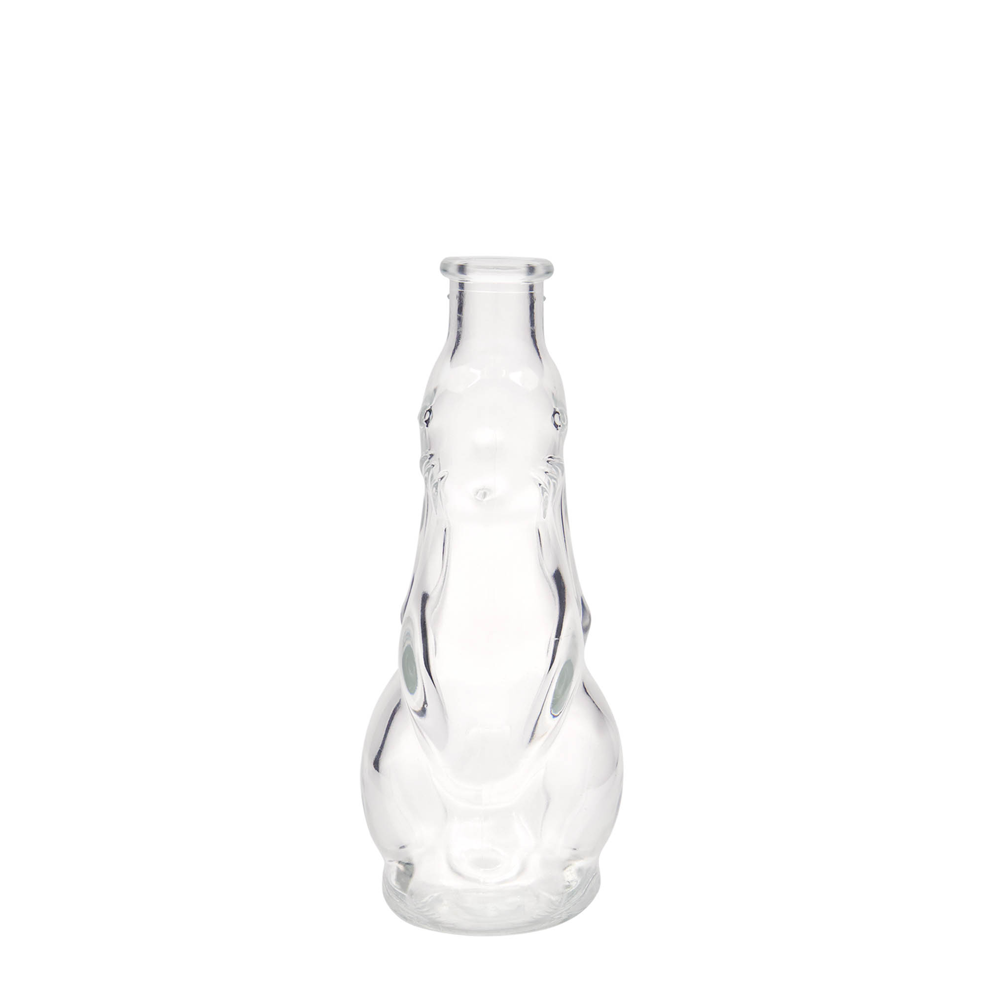 200 ml glasflaska 'Hare', öppning: kork